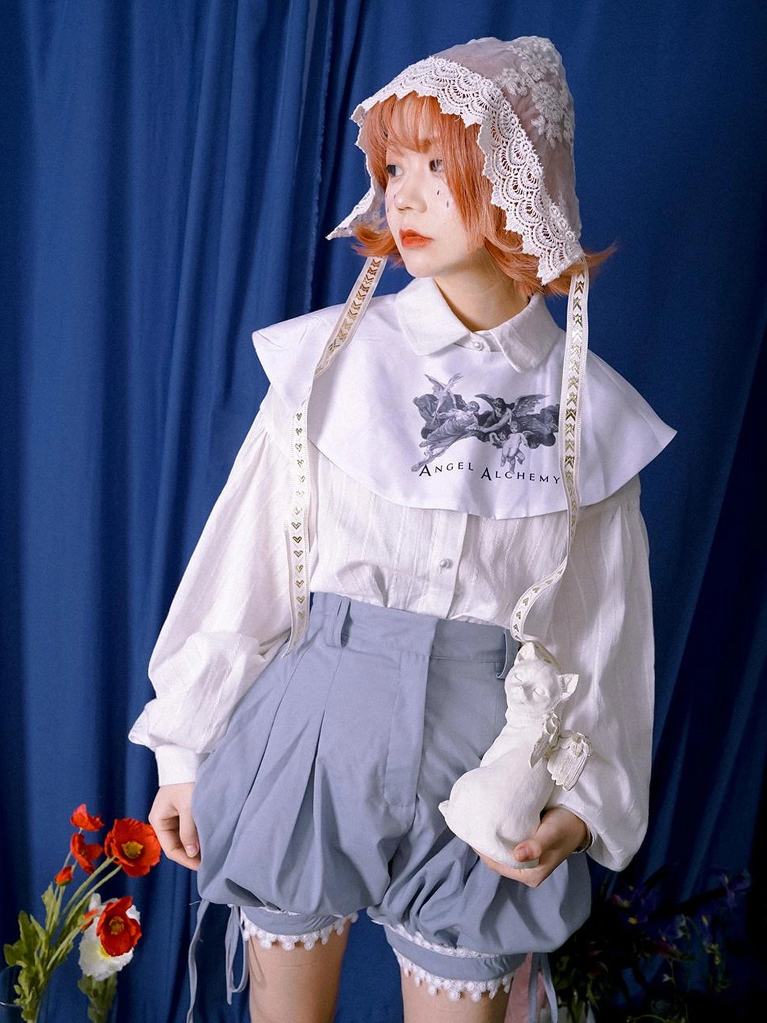 Lace Trim Bubble Shorts Day To Day Alchemy