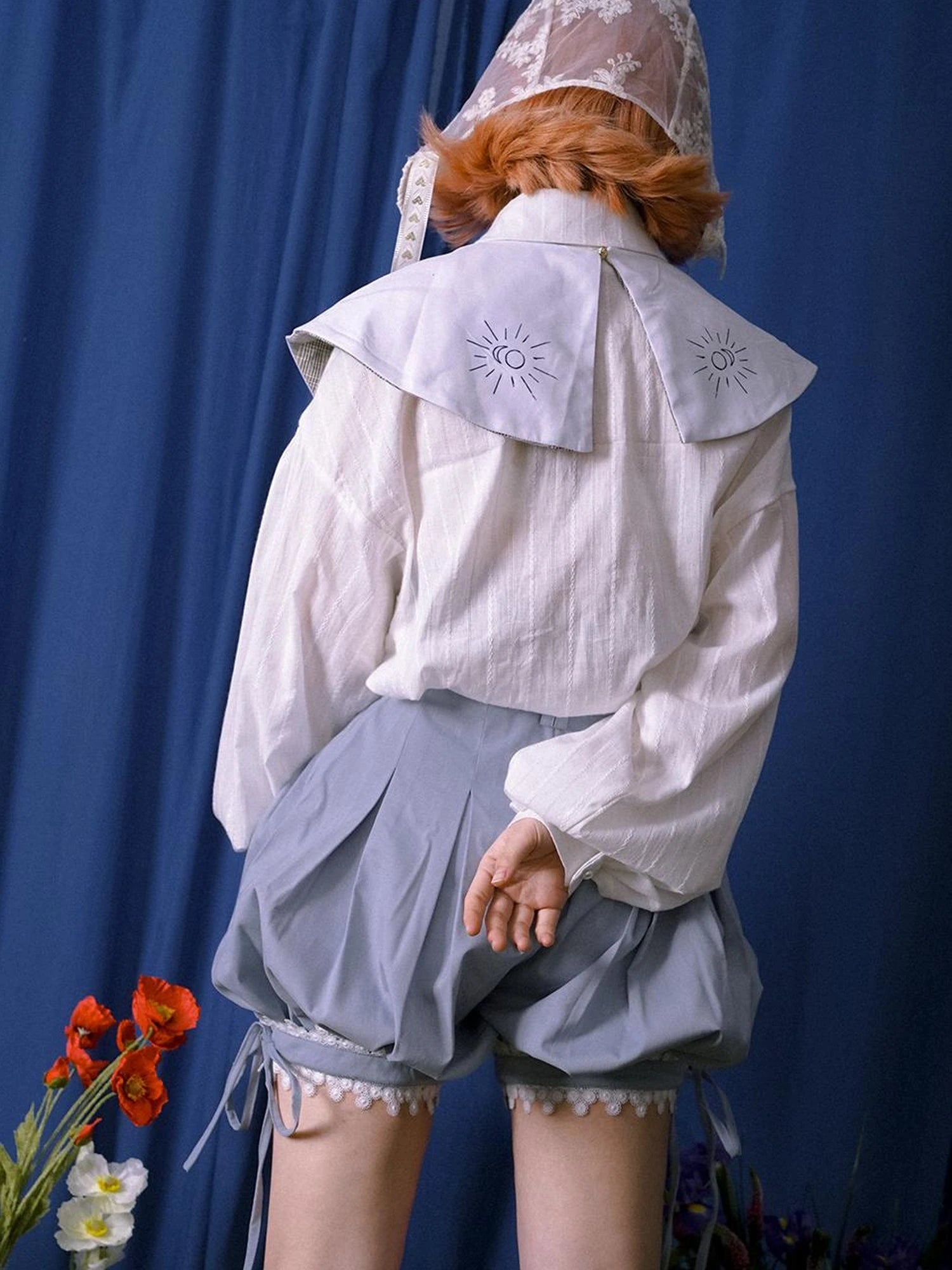 Lace Trim Bubble Shorts Day To Day Alchemy