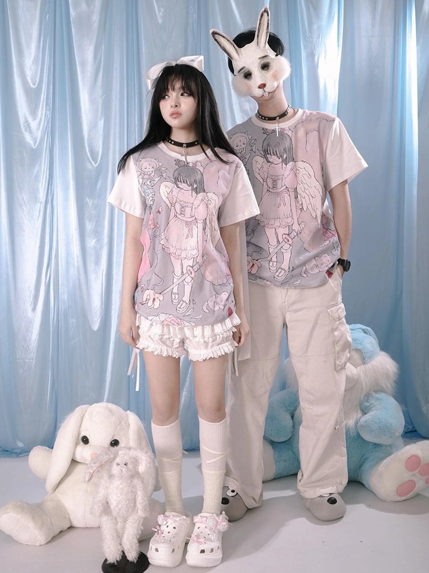 Lace Trim Cotton Ballet Shorts With Lining