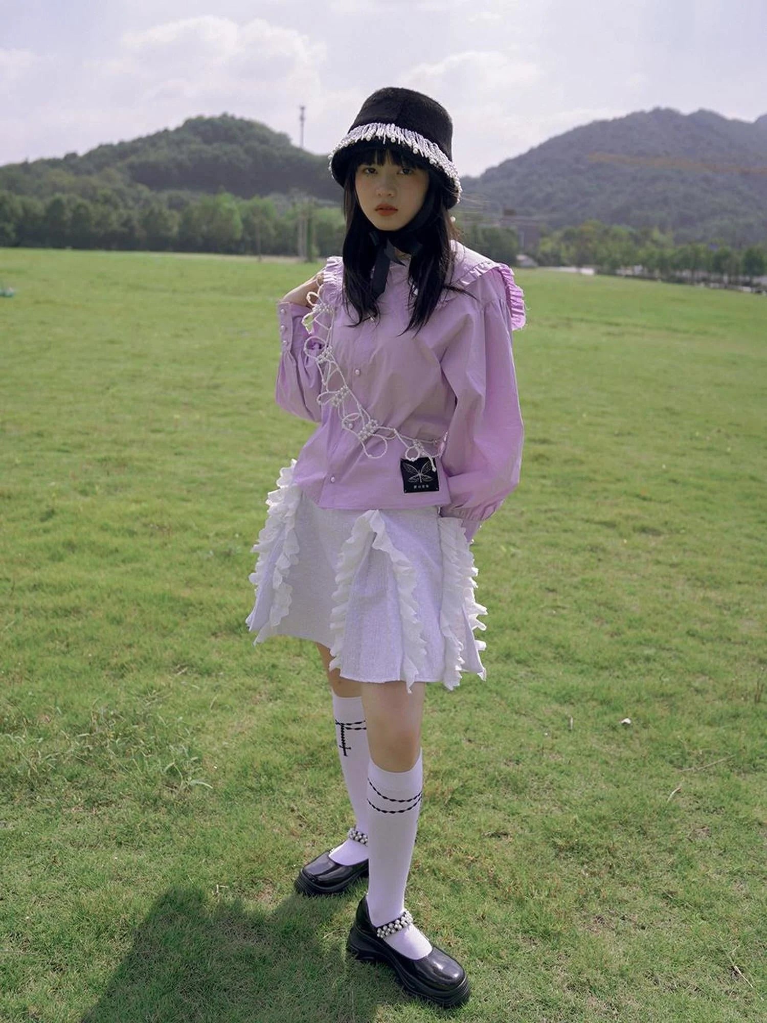 Love Is Horrible Floral Lace Blouse