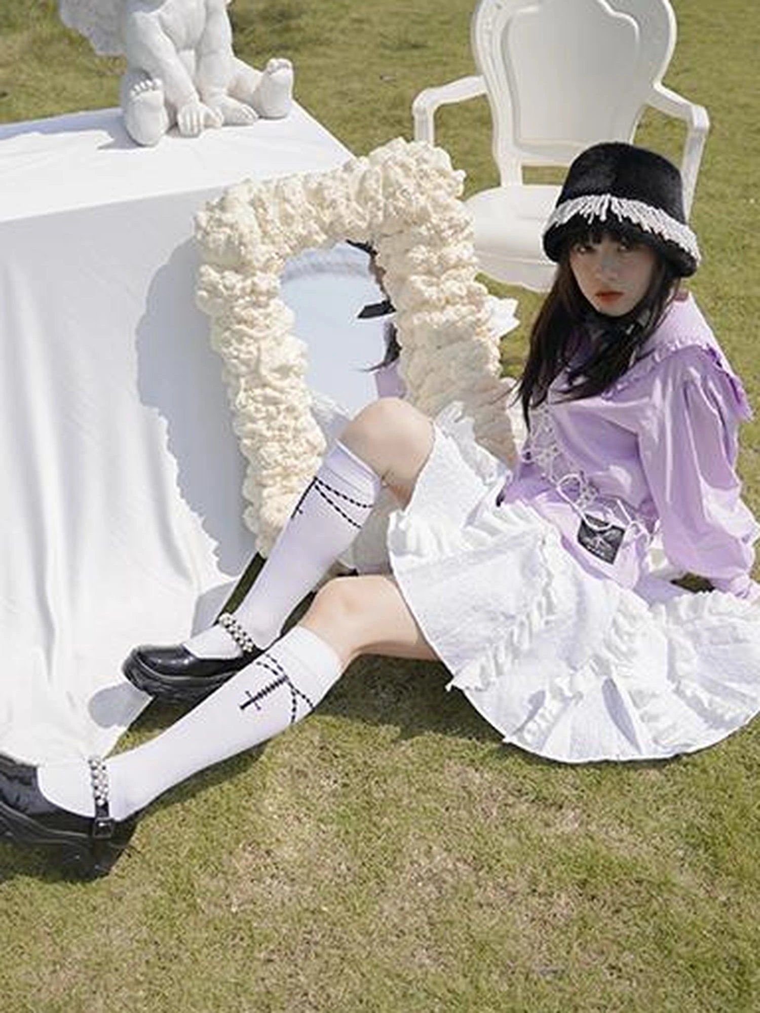 Love Is Horrible Floral Lace Blouse