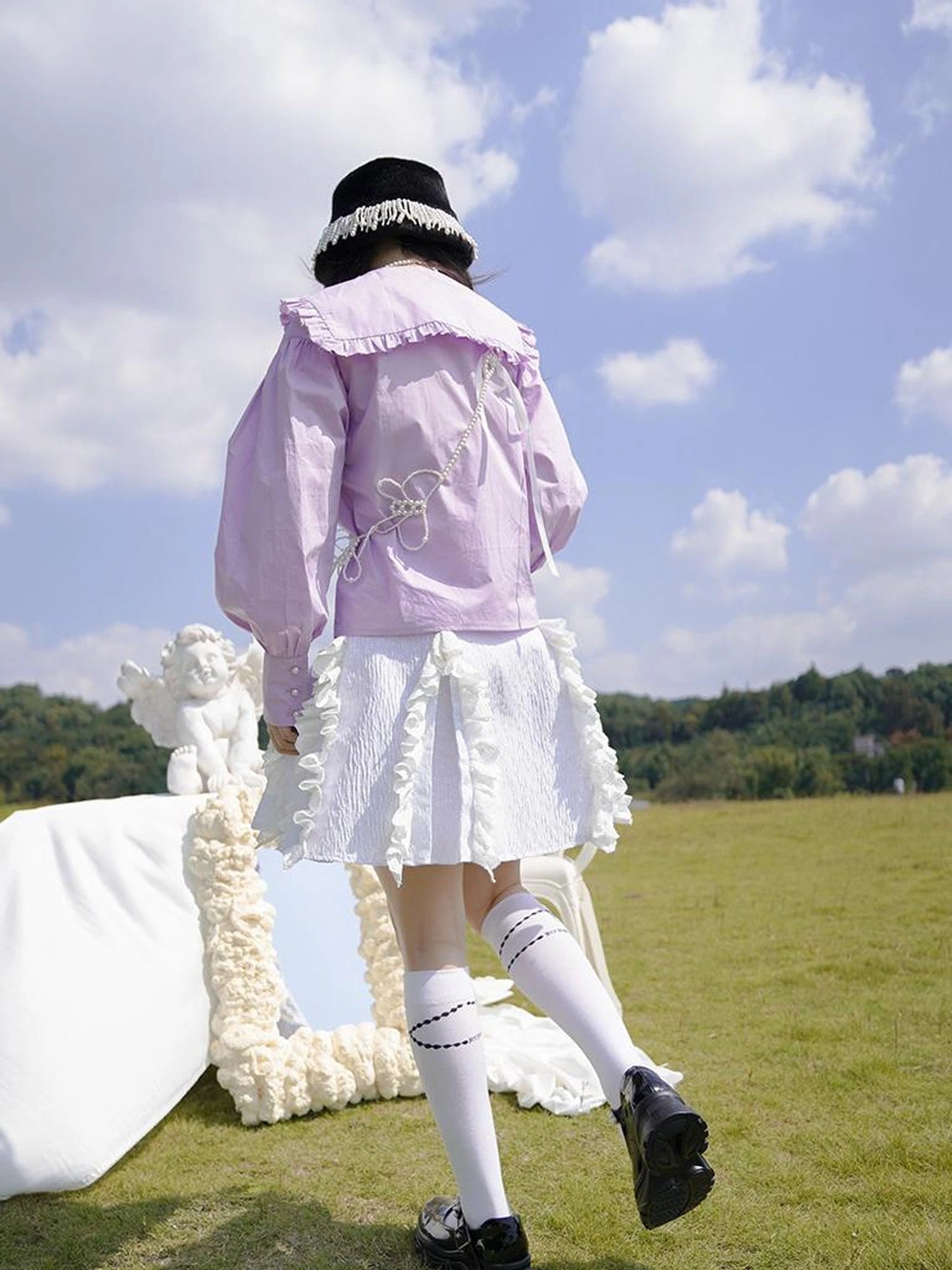 Love Is Horrible Floral Lace Blouse