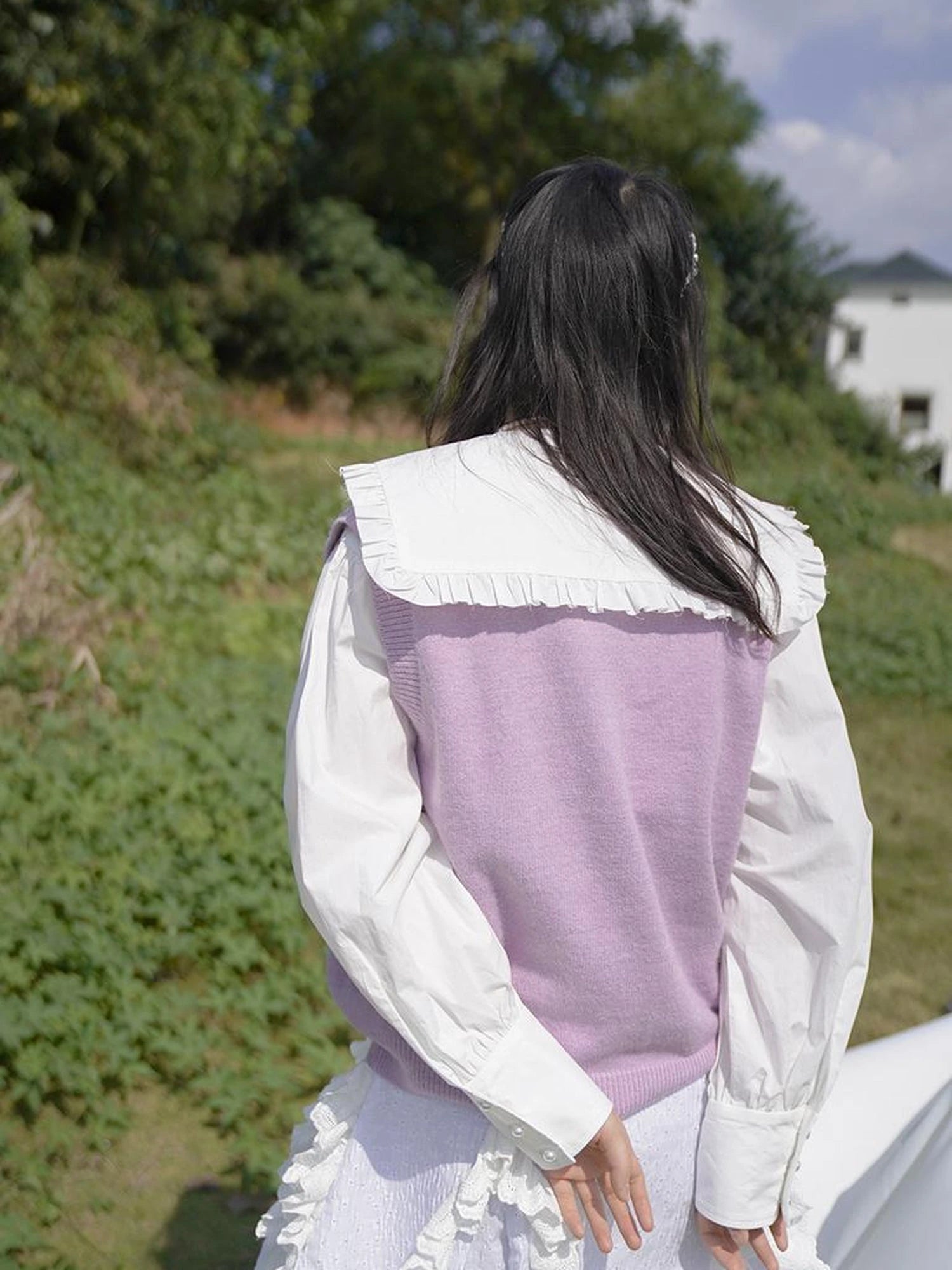 Love Is Horrible Floral Lace Blouse