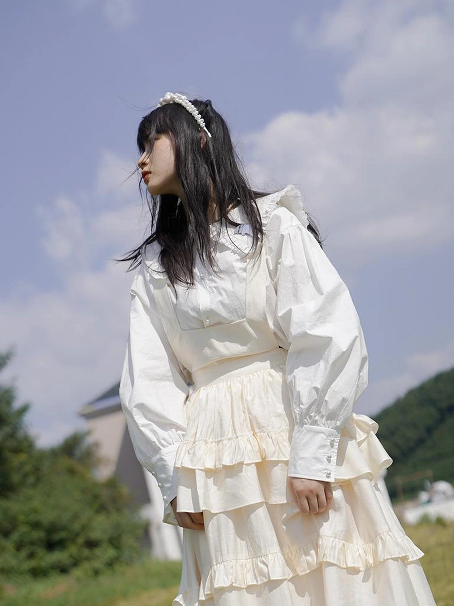 Love Is Horrible Floral Lace Blouse