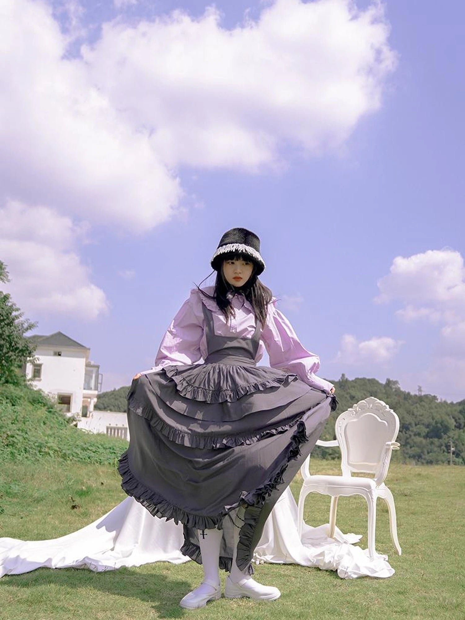 Love Is Horrible Floral Lace Blouse