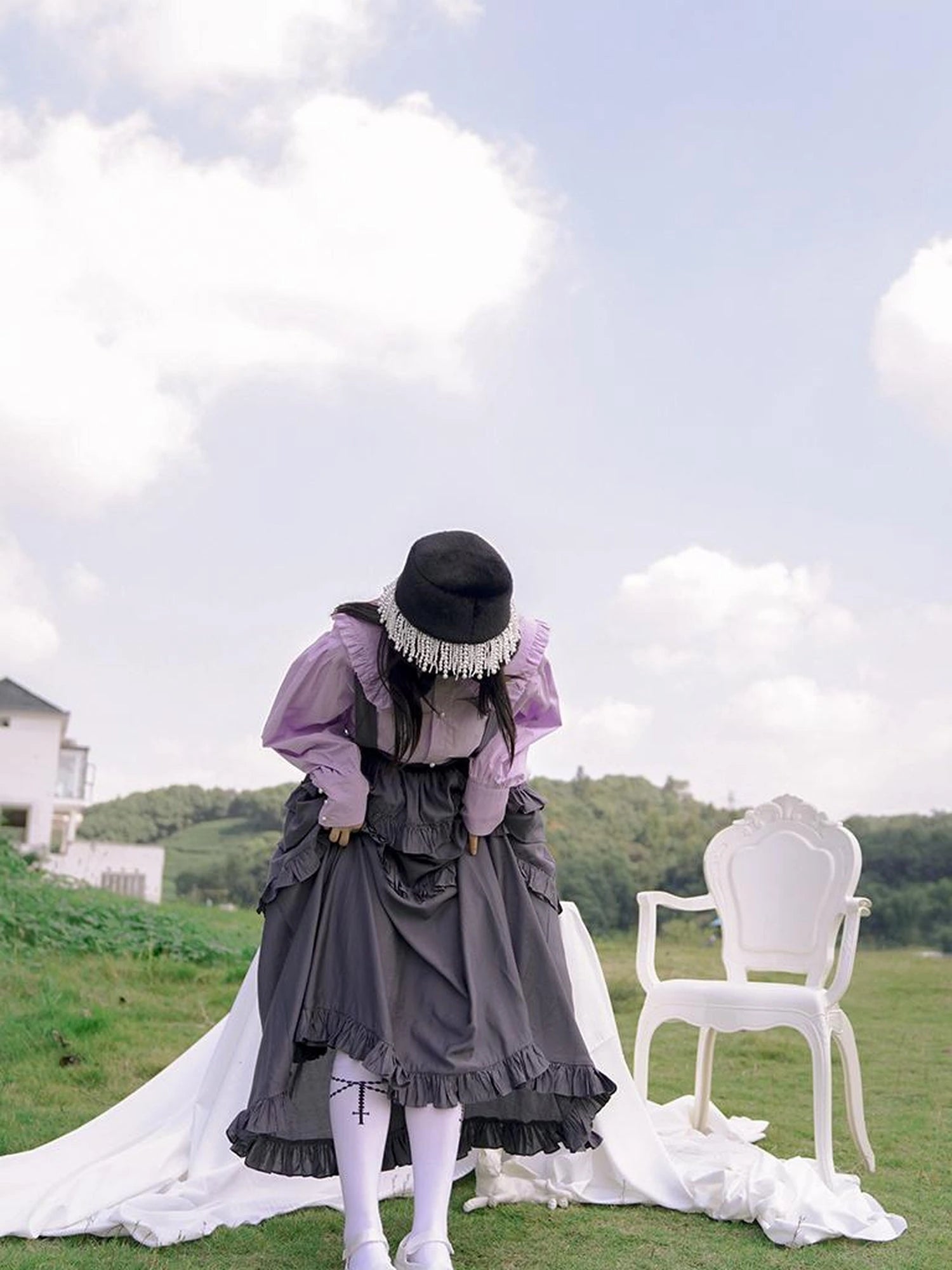 Love Is Horrible Floral Lace Blouse