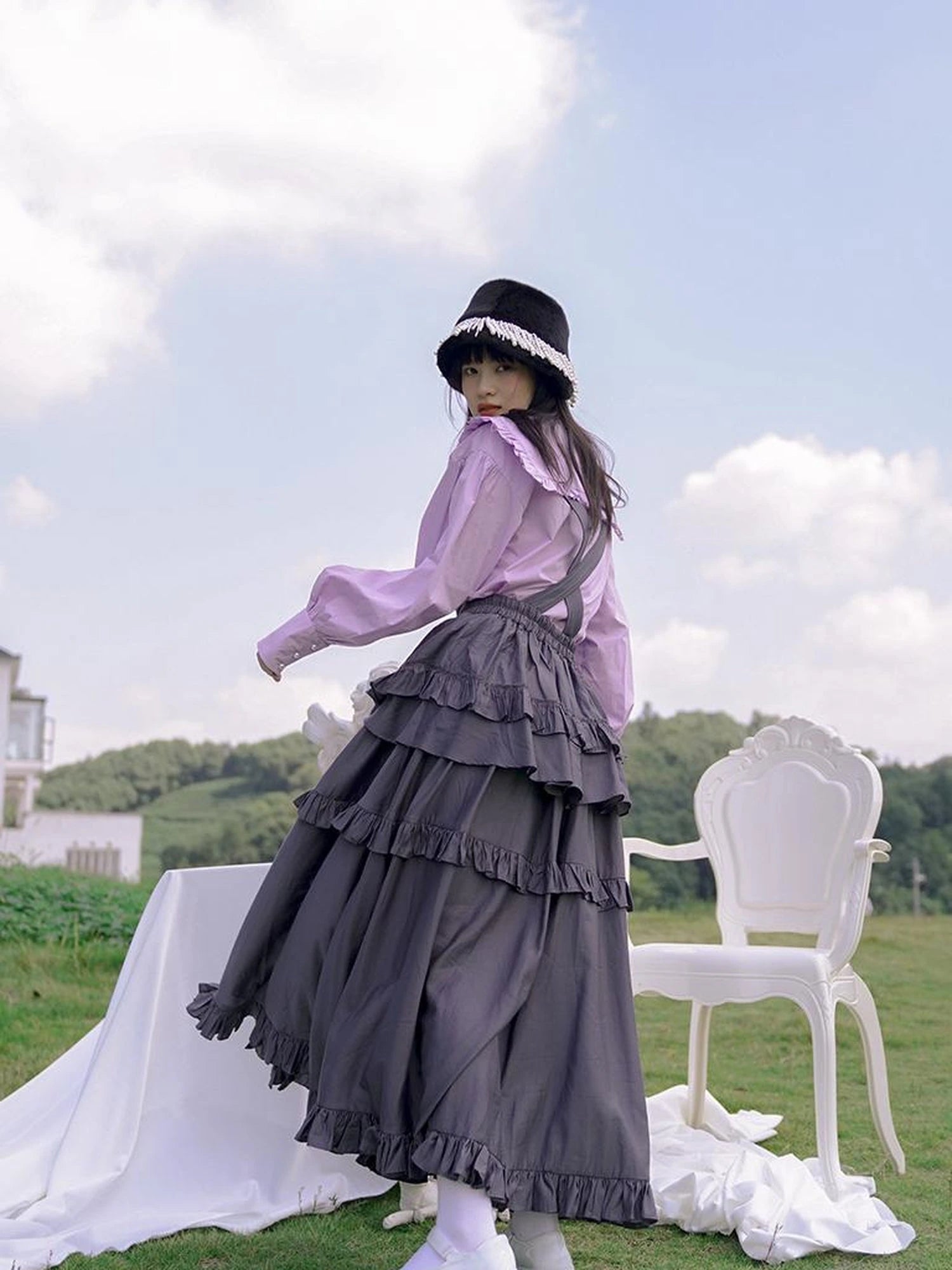 Love Is Horrible Floral Lace Blouse