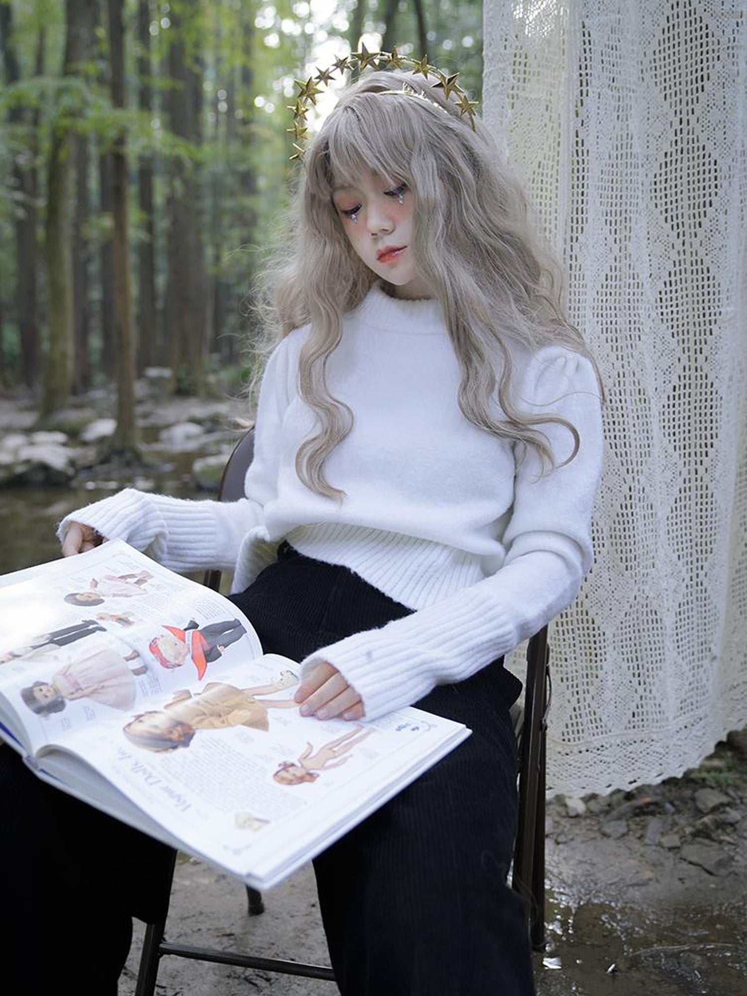 Daytoday Love Is Patient Long Sleeve Knit Sweater
