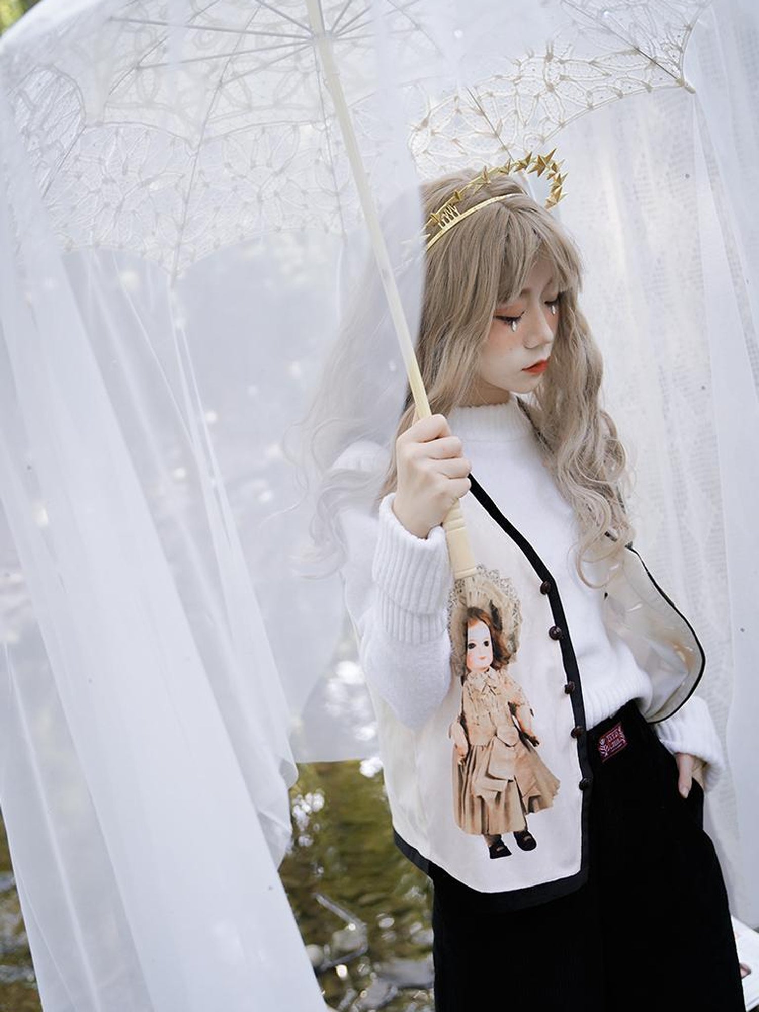 Daytoday Love Is Patient Long Sleeve Knit Sweater