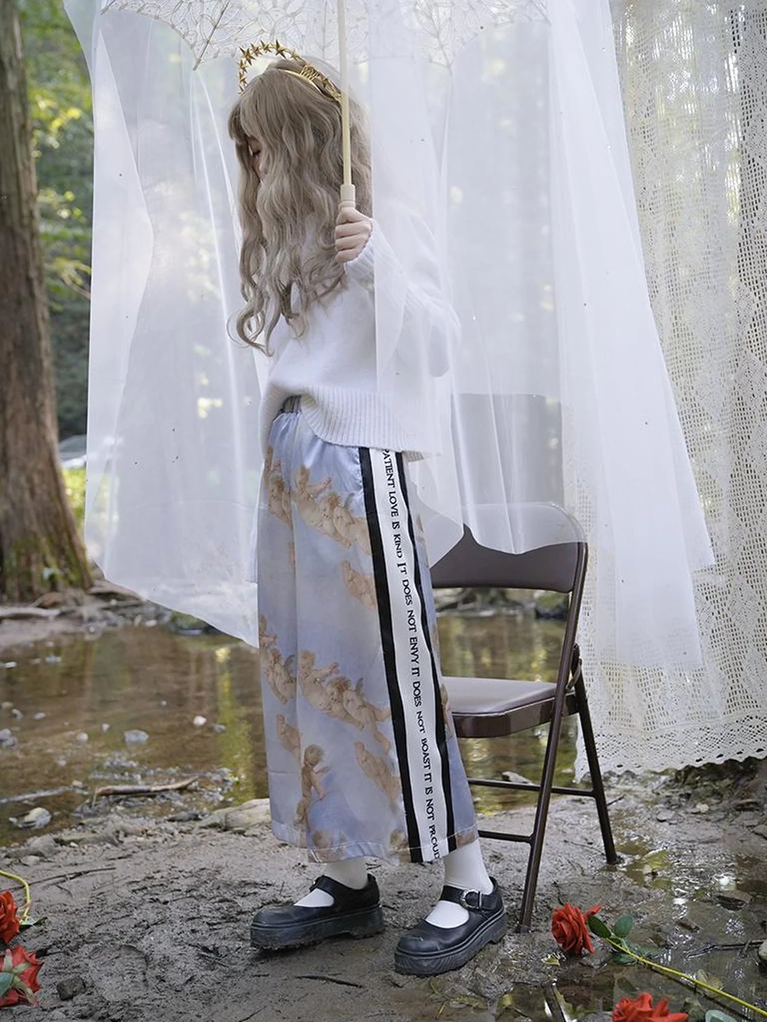 Love Is Patient Long Sleeve Knit Sweater