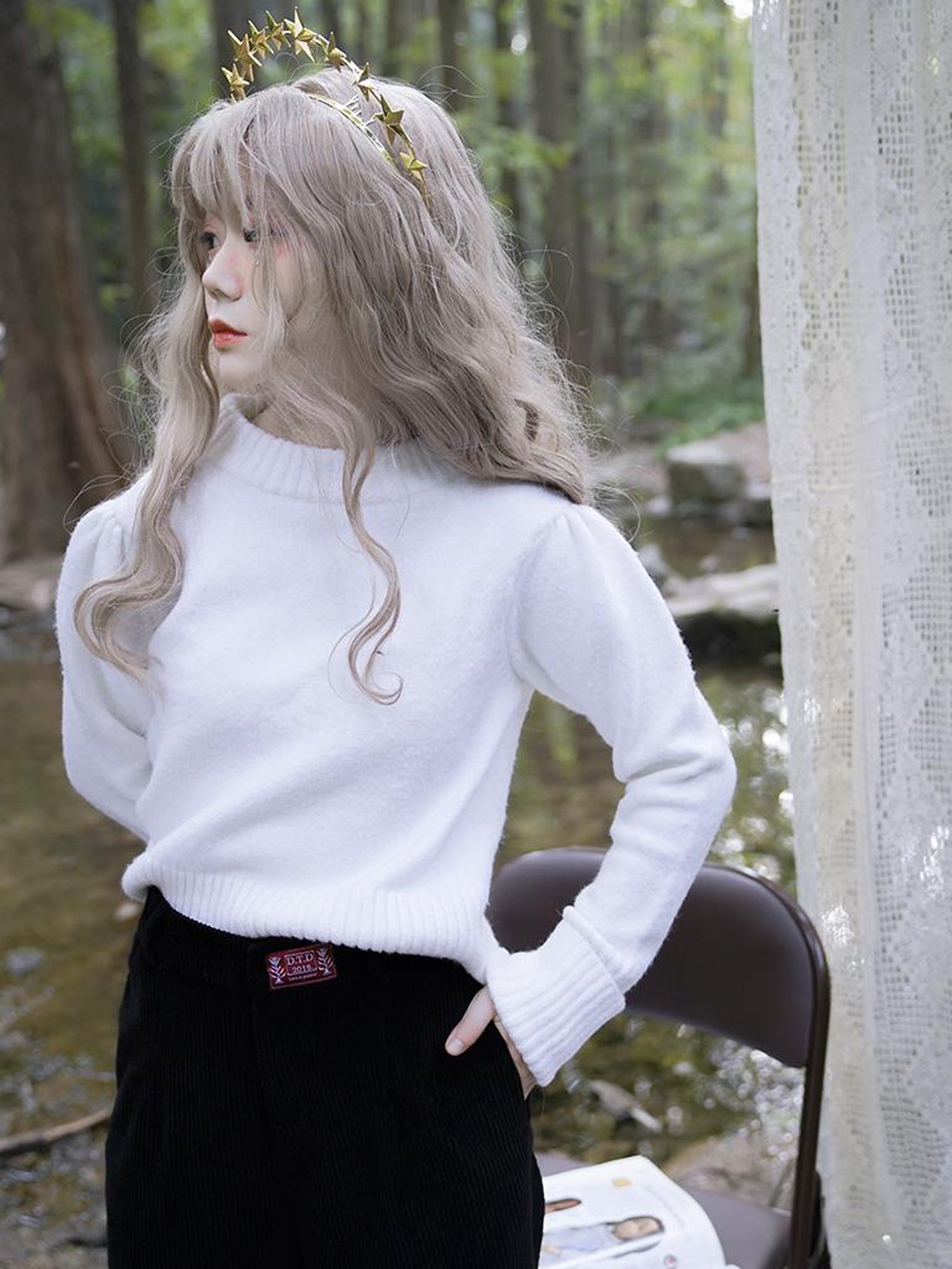 Daytoday Love Is Patient Long Sleeve Knit Sweater