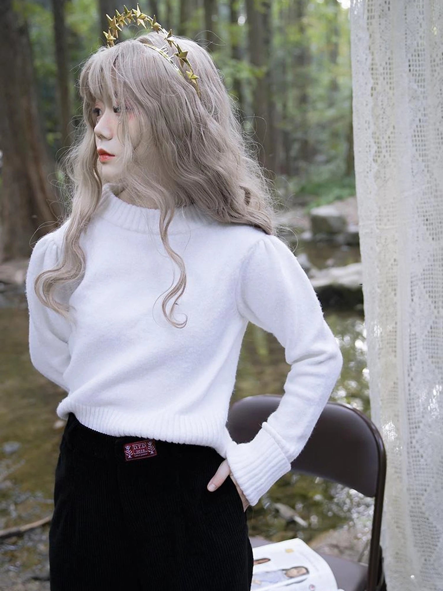 Love Is Patient Long Sleeve Knit Sweater