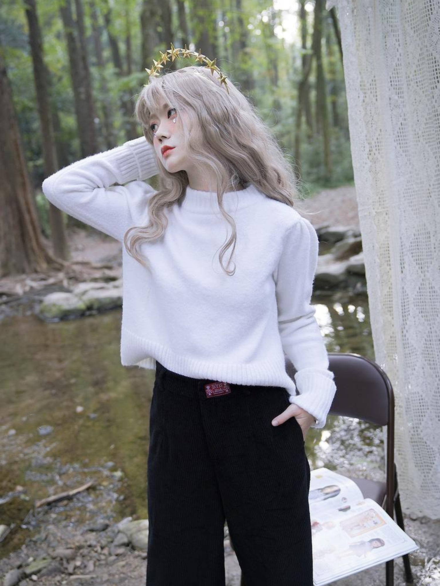 Daytoday Love Is Patient Long Sleeve Knit Sweater