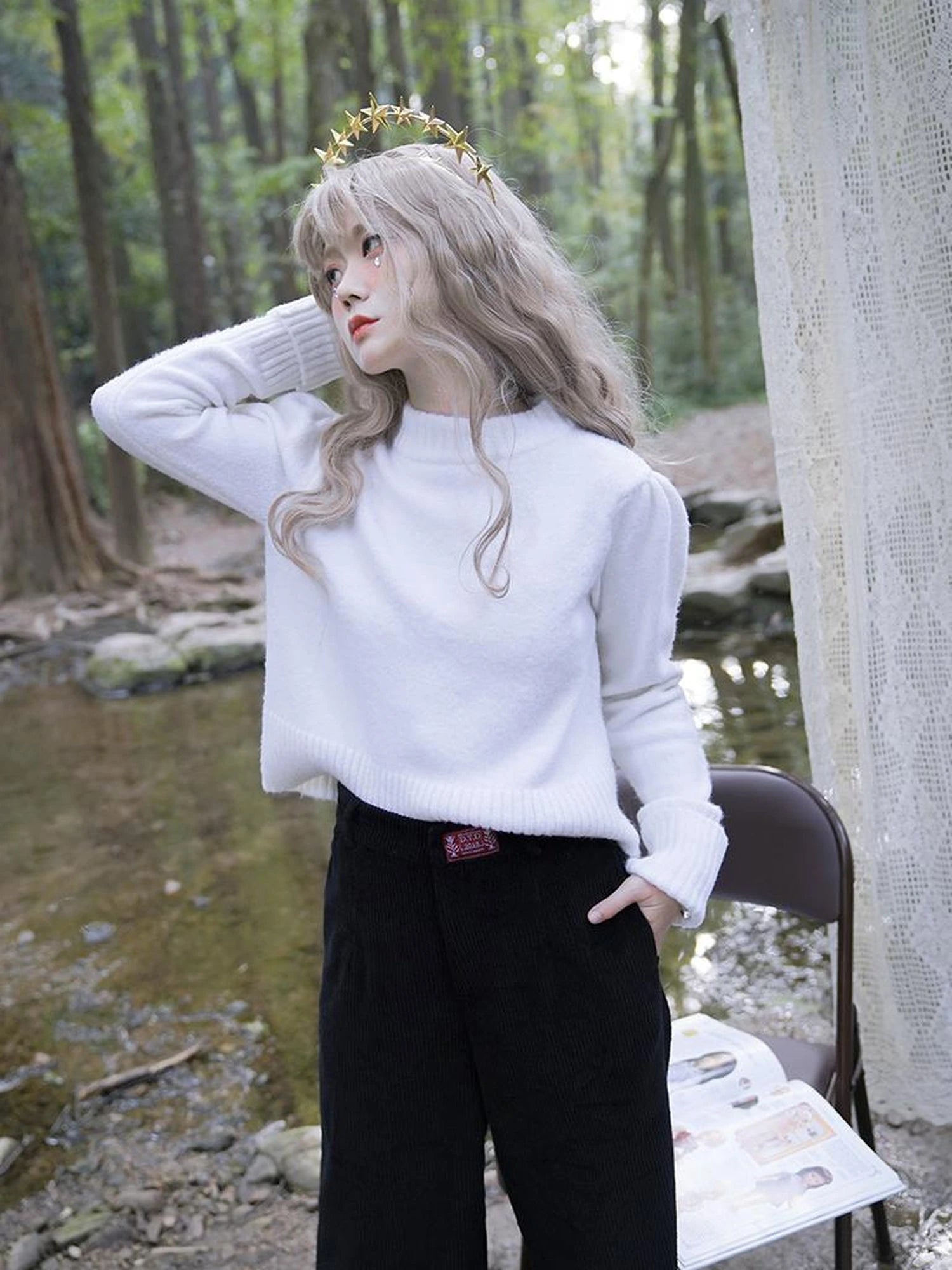 Love Is Patient Long Sleeve Knit Sweater