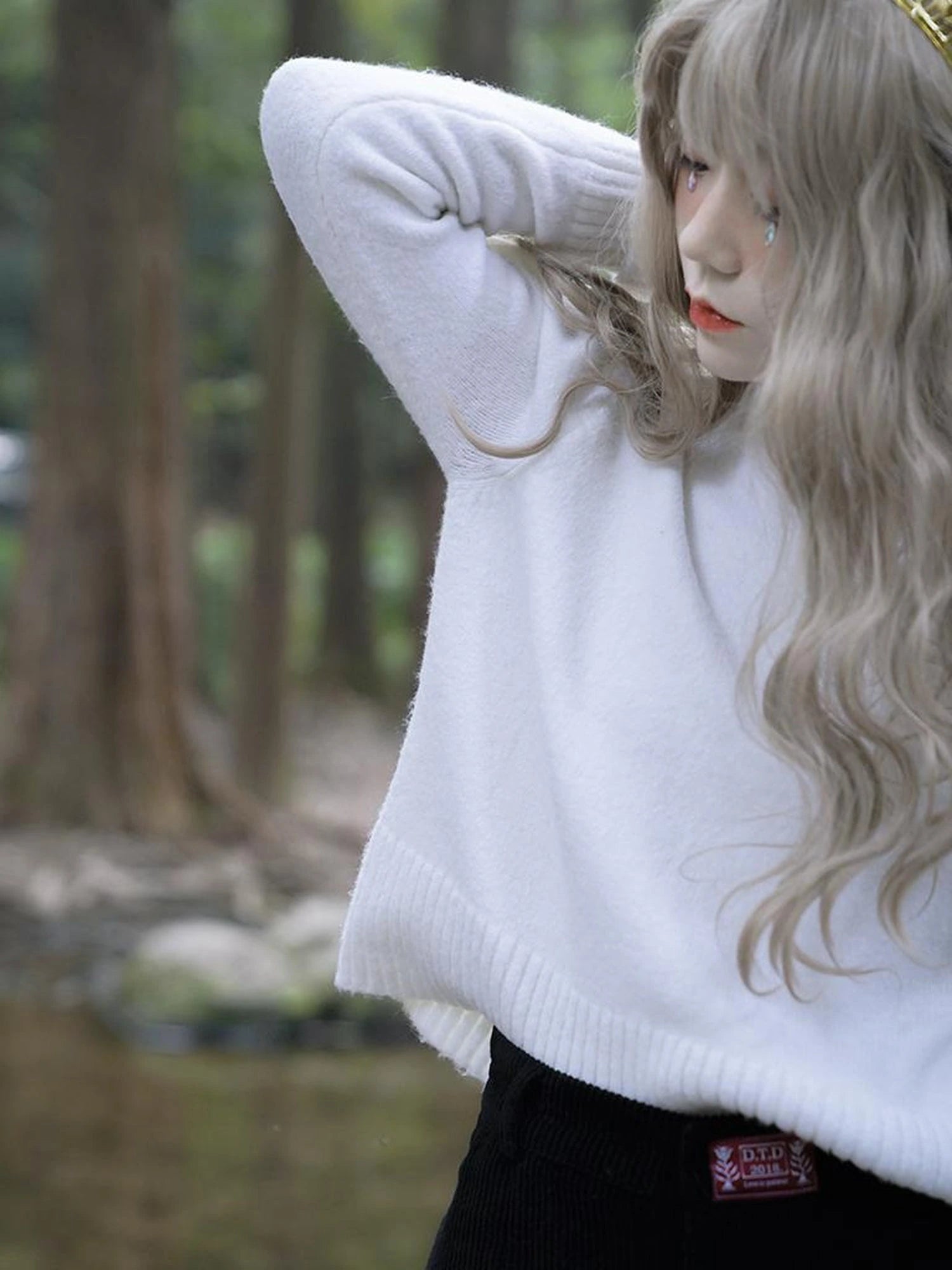 Love Is Patient Long Sleeve Knit Sweater