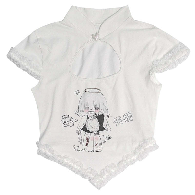 Daytoday_Vintage_Floral_Print_Hollow_Heart_Qipio_Tee_MISSTT