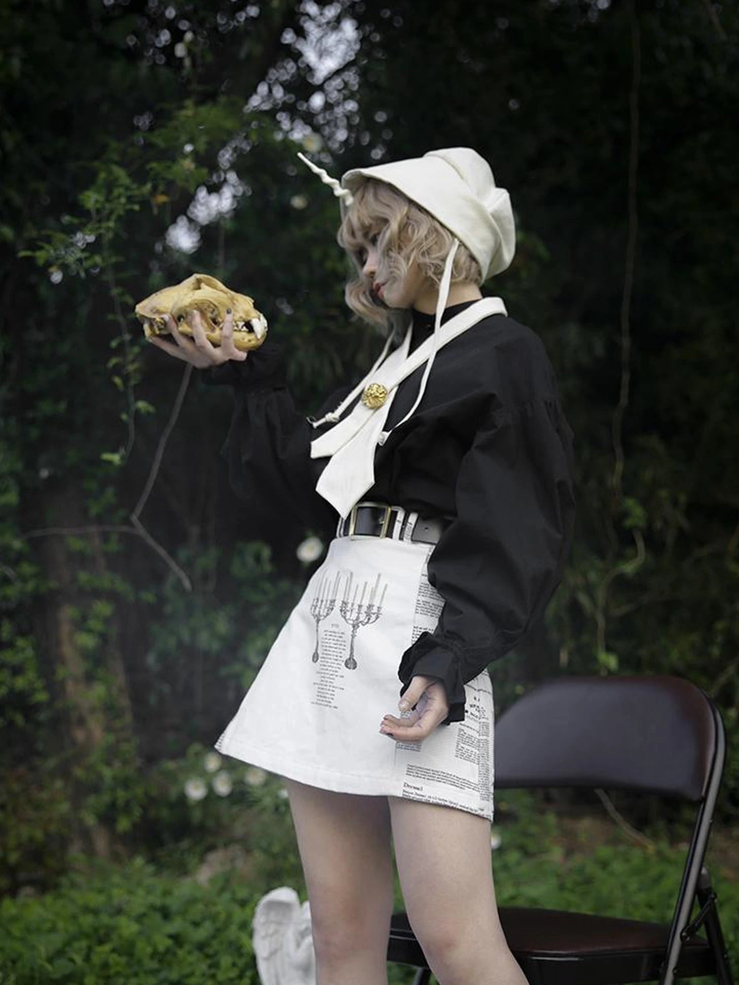 Vintage Floral Print Skirt It s A Wonderful Life Collection