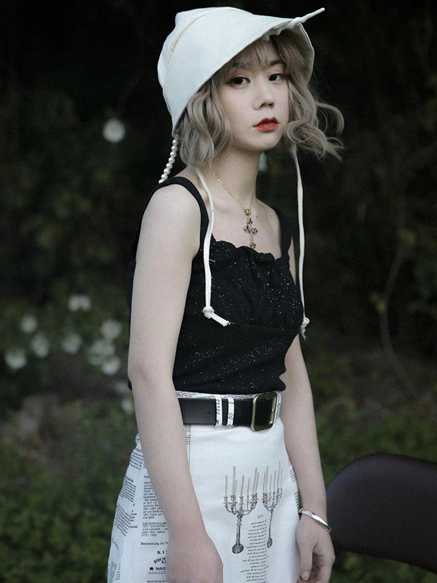 Vintage Floral Print Skirt It s A Wonderful Life Collection