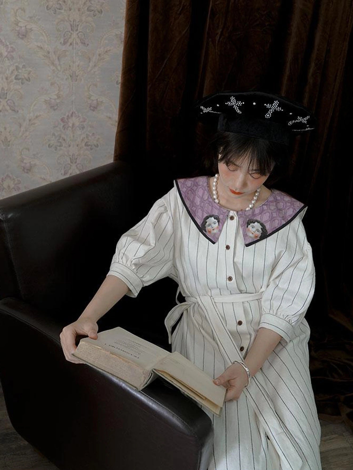 Wonderful Life Faire Cross Beret