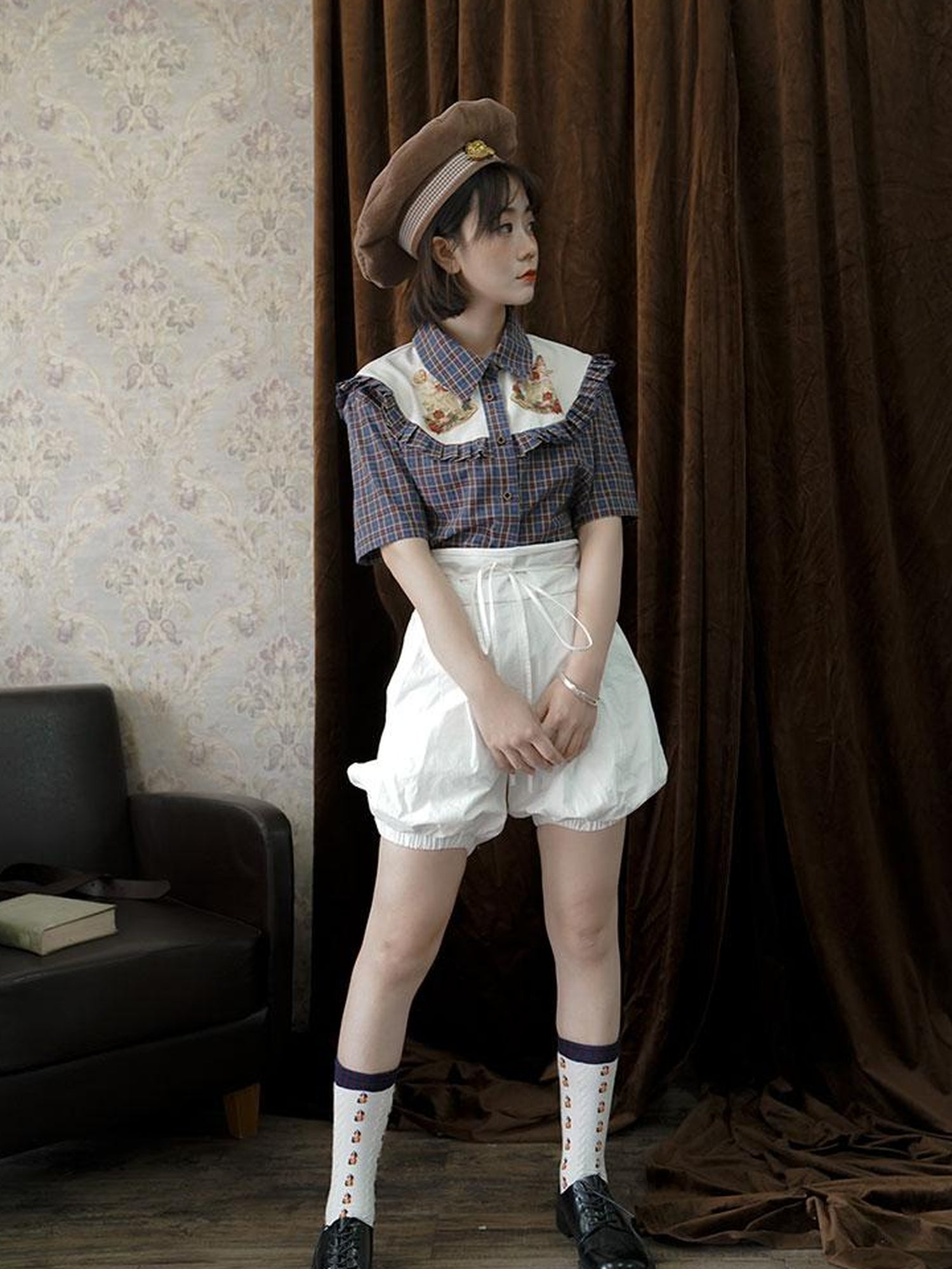 Daytoday Wonderful Life Faire Cross Beret
