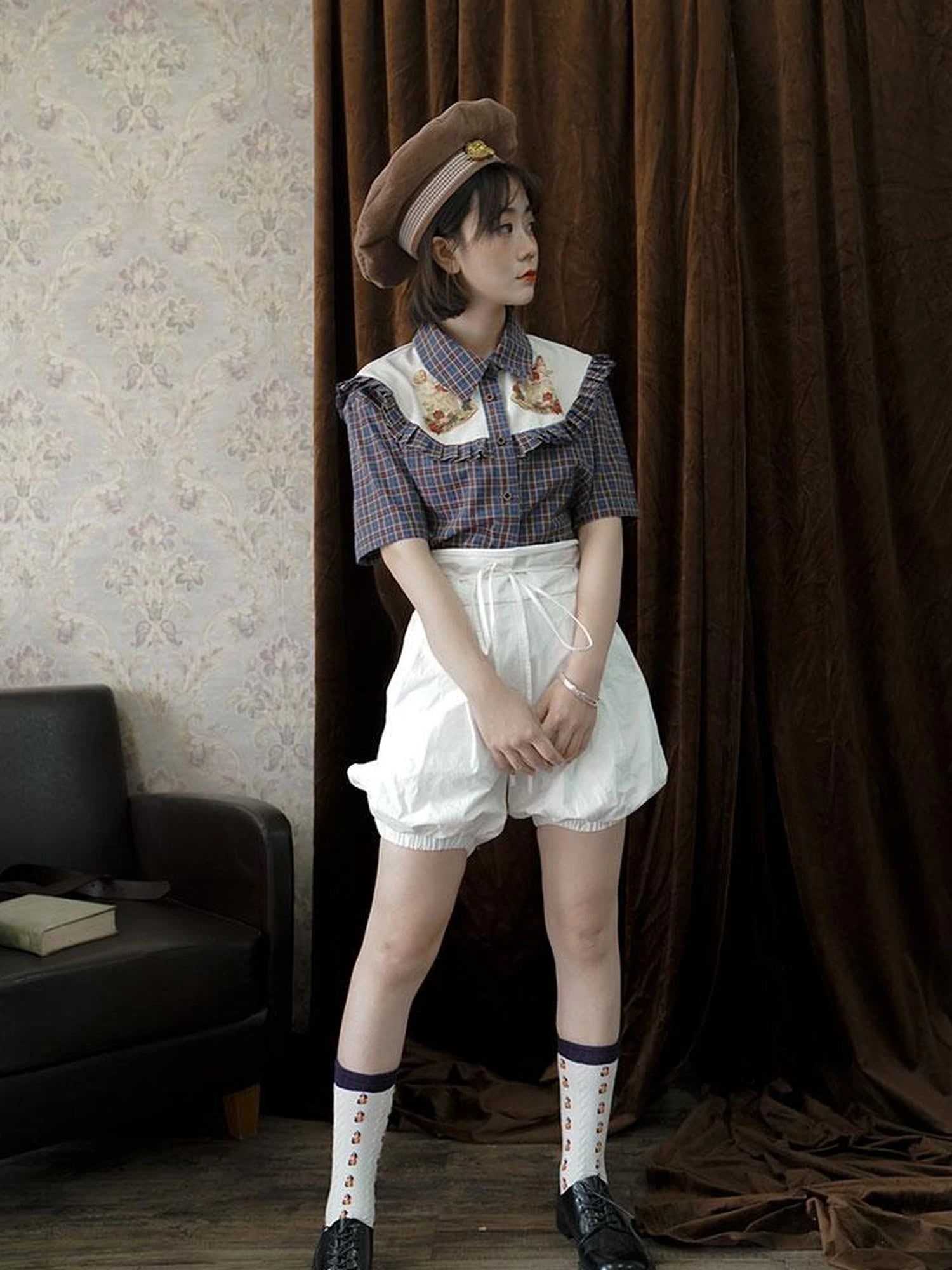 Wonderful Life Faire Cross Beret