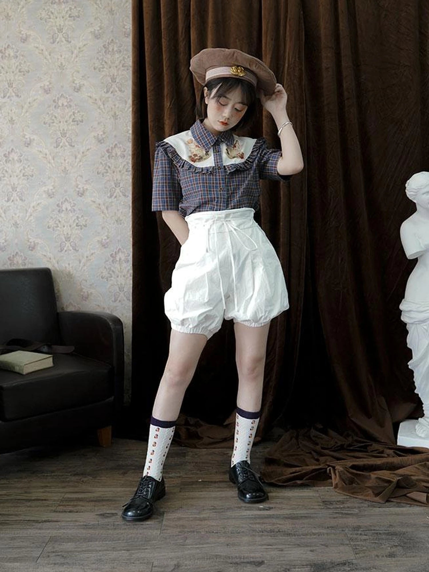 Wonderful Life Faire Cross Beret