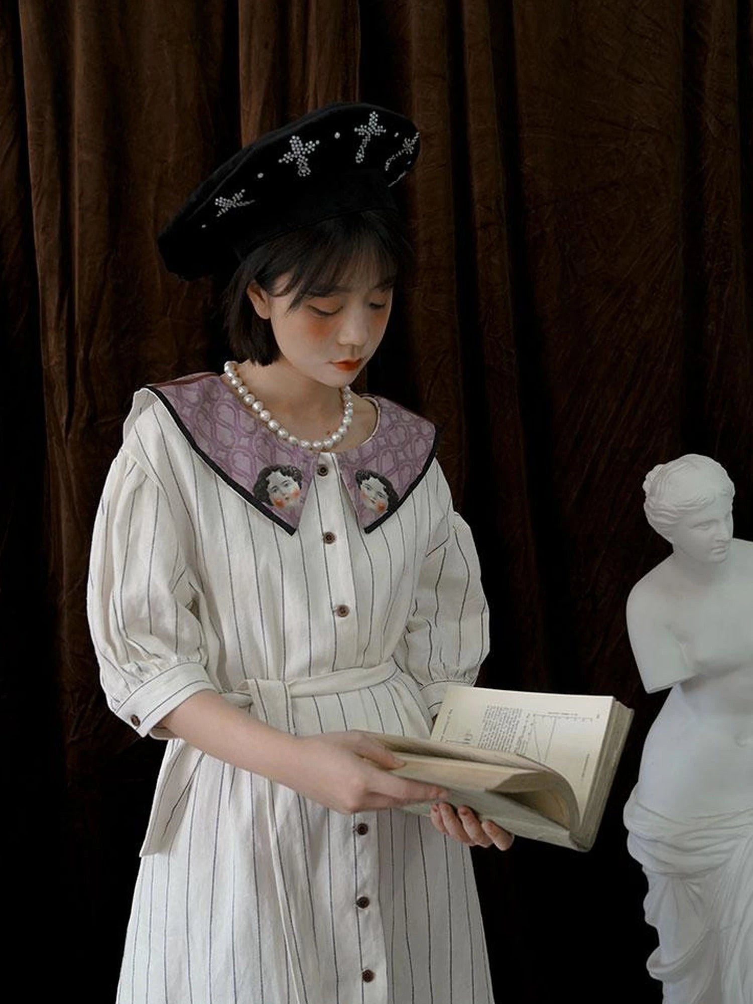 Wonderful Life Faire Cross Beret