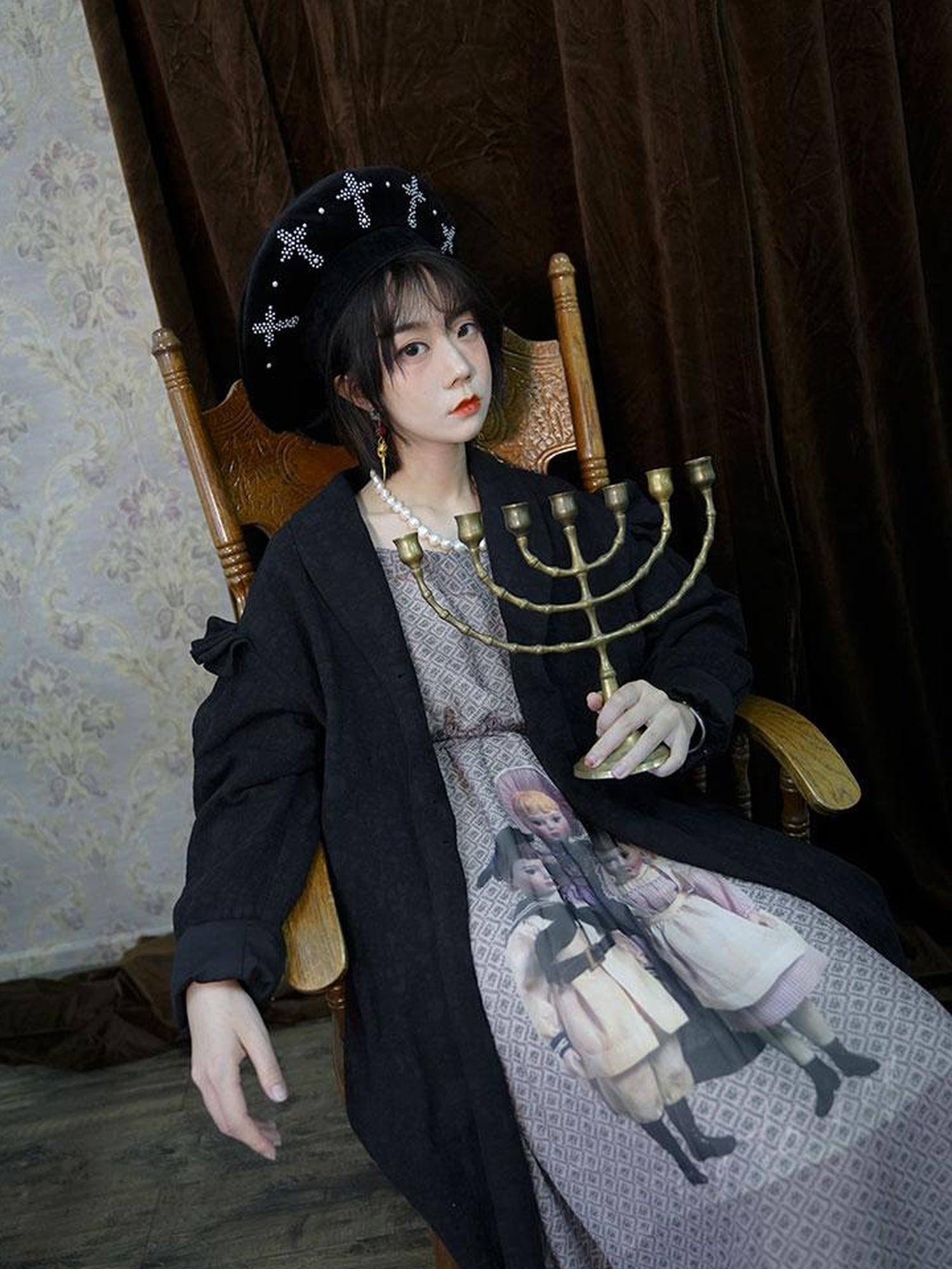 Daytoday Wonderful Life Faire Cross Beret