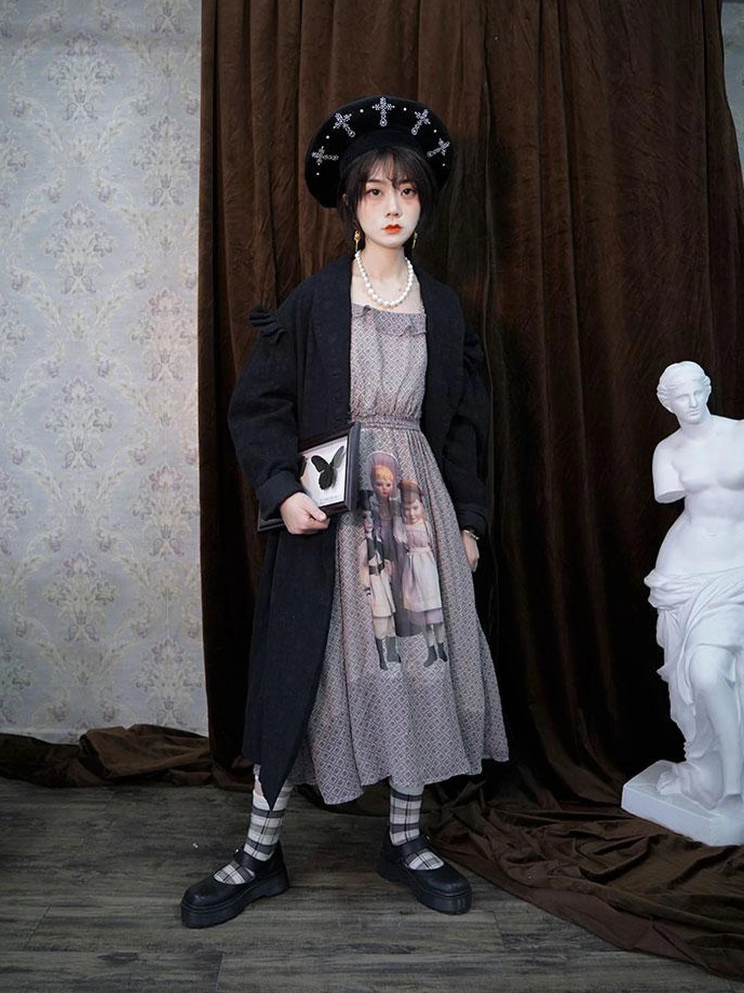 Wonderful Life Faire Cross Beret