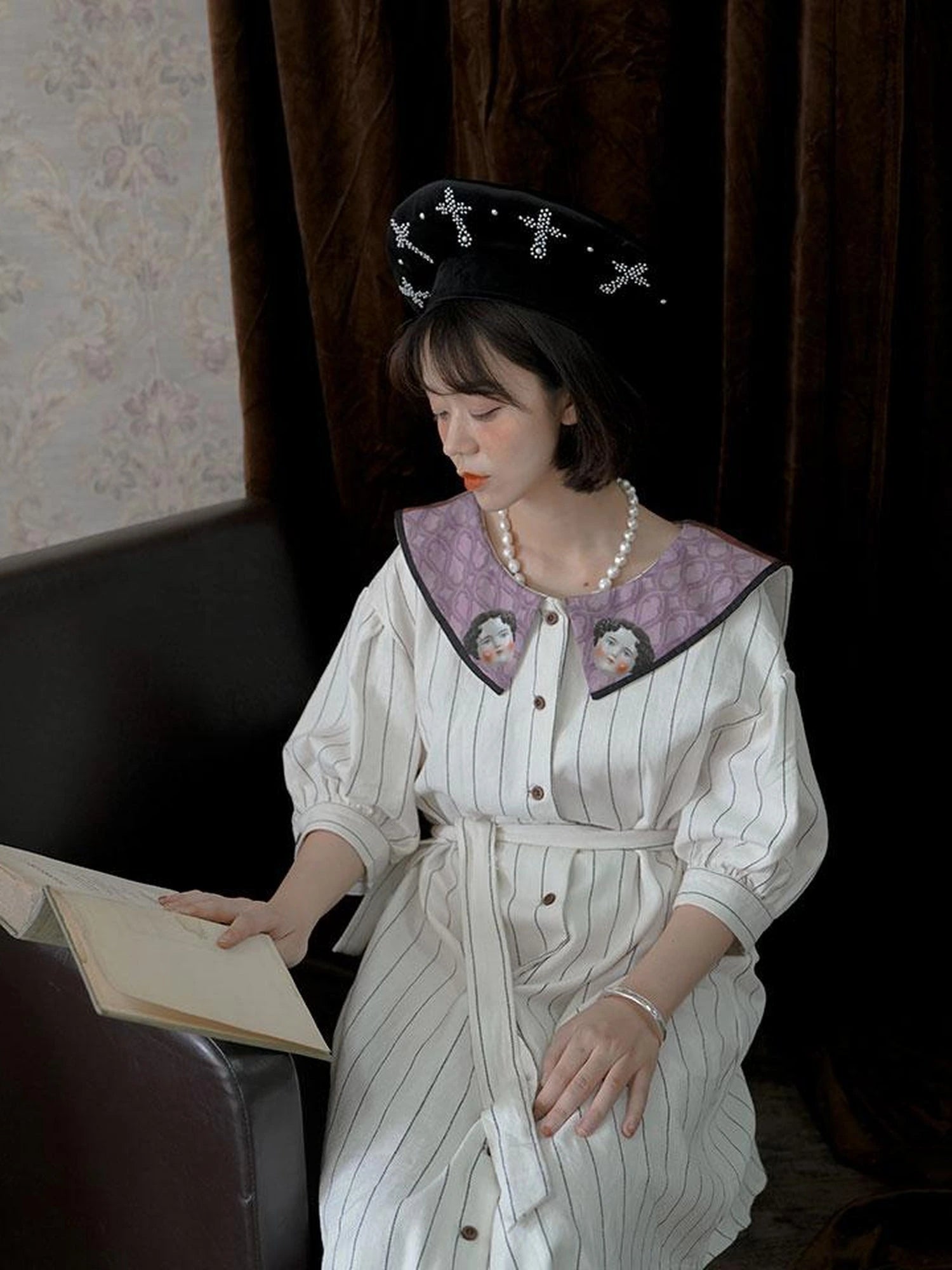 Wonderful Life Faire Cross Beret