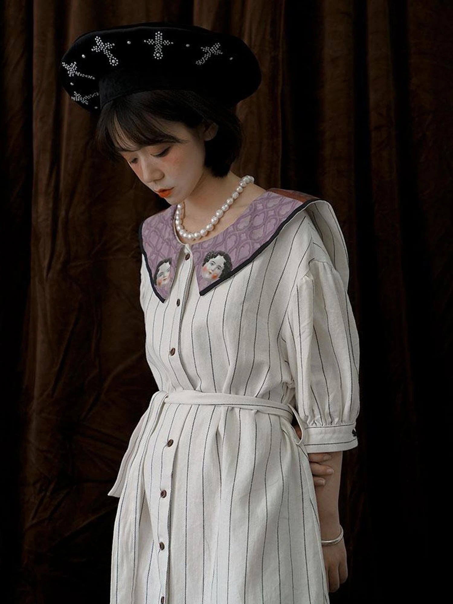 Wonderful Life Faire Cross Beret