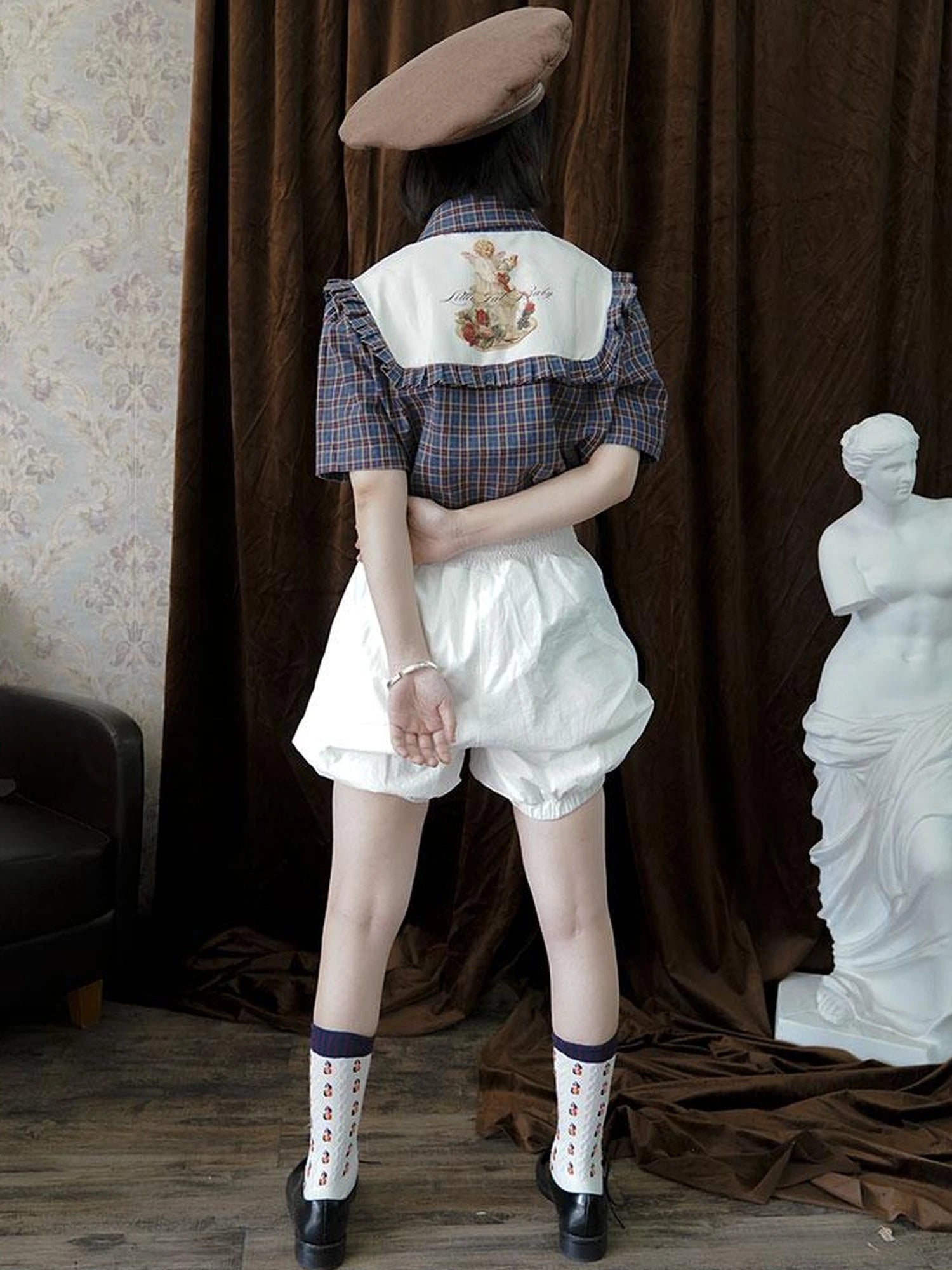 Wonderful Life Faire Cross Beret