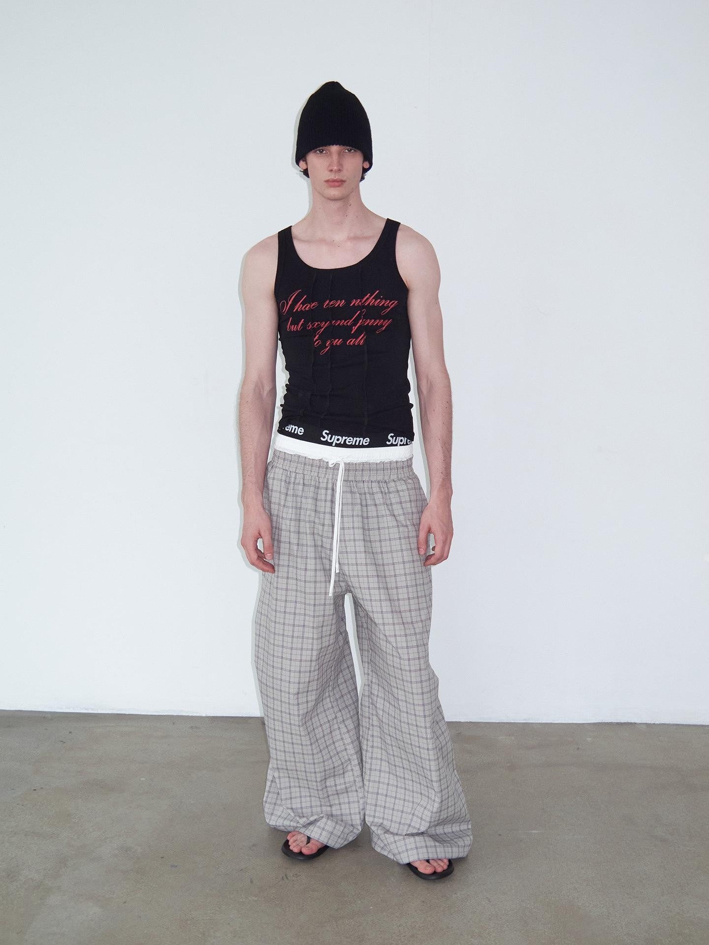 Delivery Letter Print Deconstructed Crewneck Slim Women&