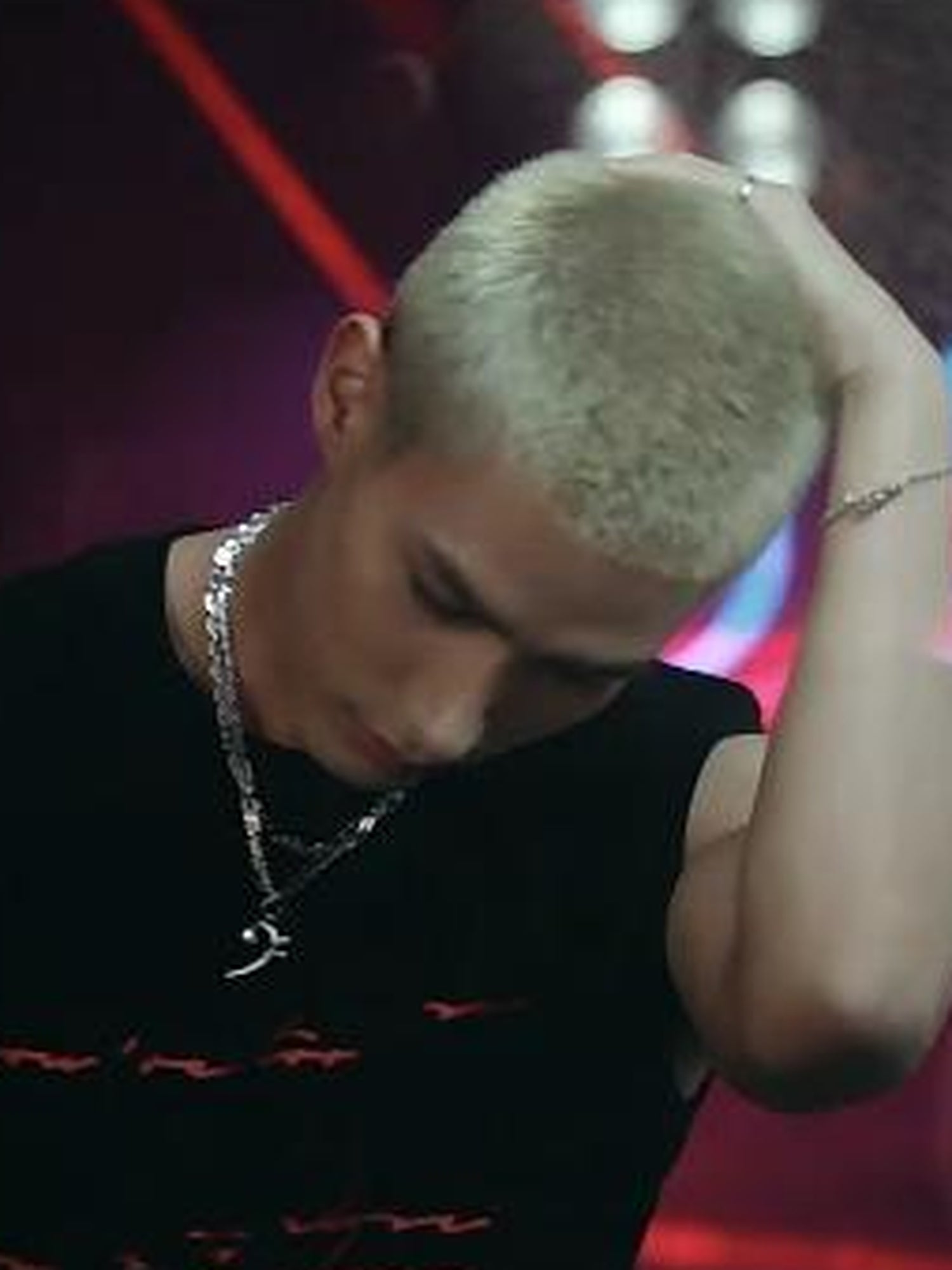 Delivery Street Print Sleeveless Tee Relaxed Fit Vest