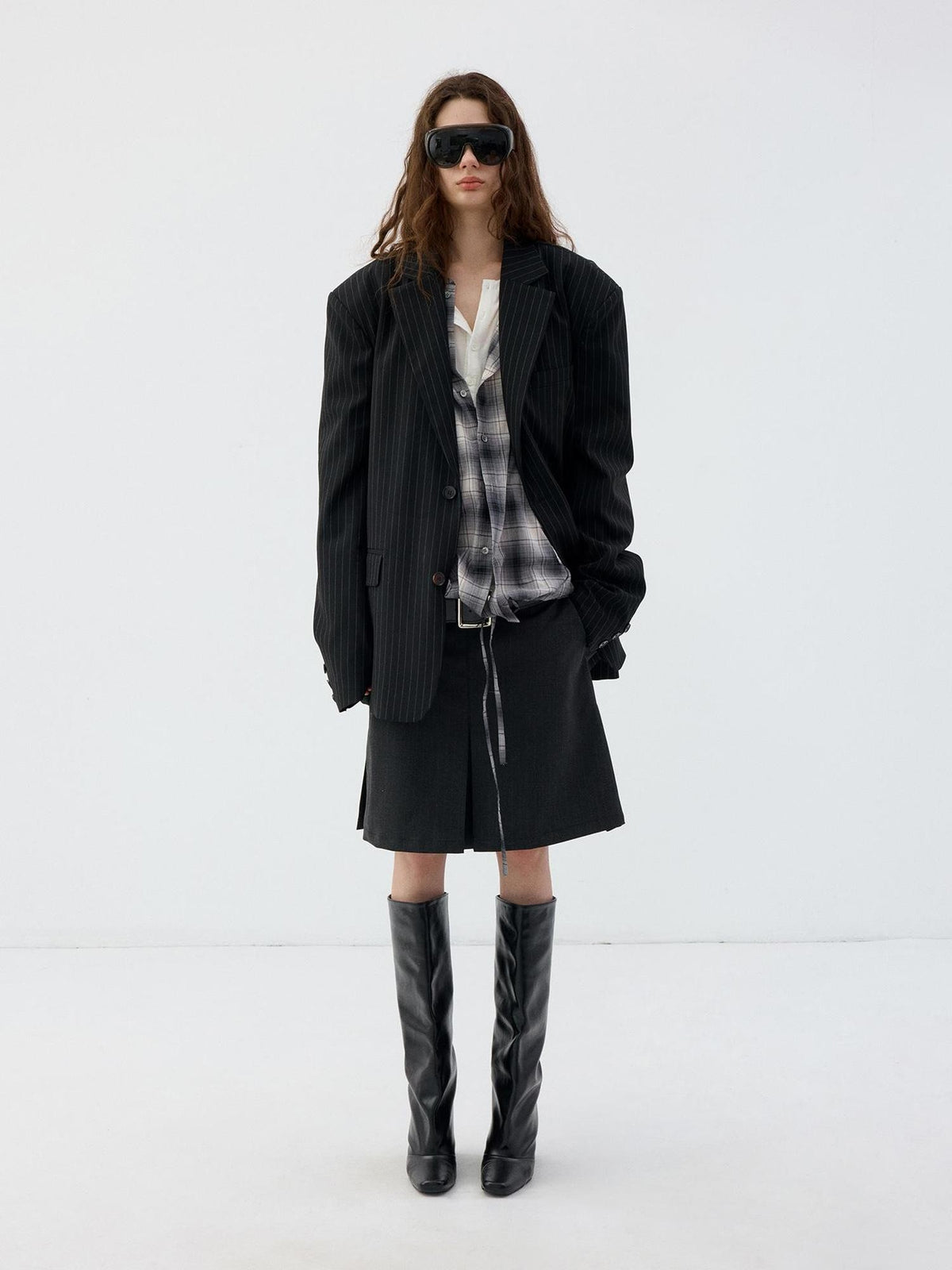 Delivery Striped Oversized Casual Streetwear Women&