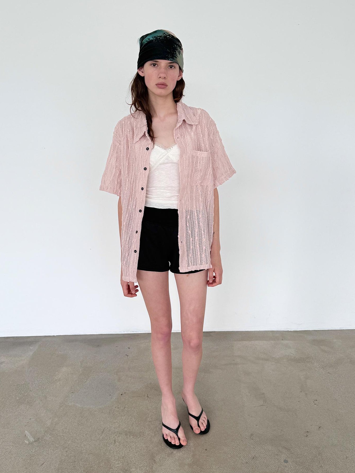 Delivery V-neck T-shirt Long Sleeve