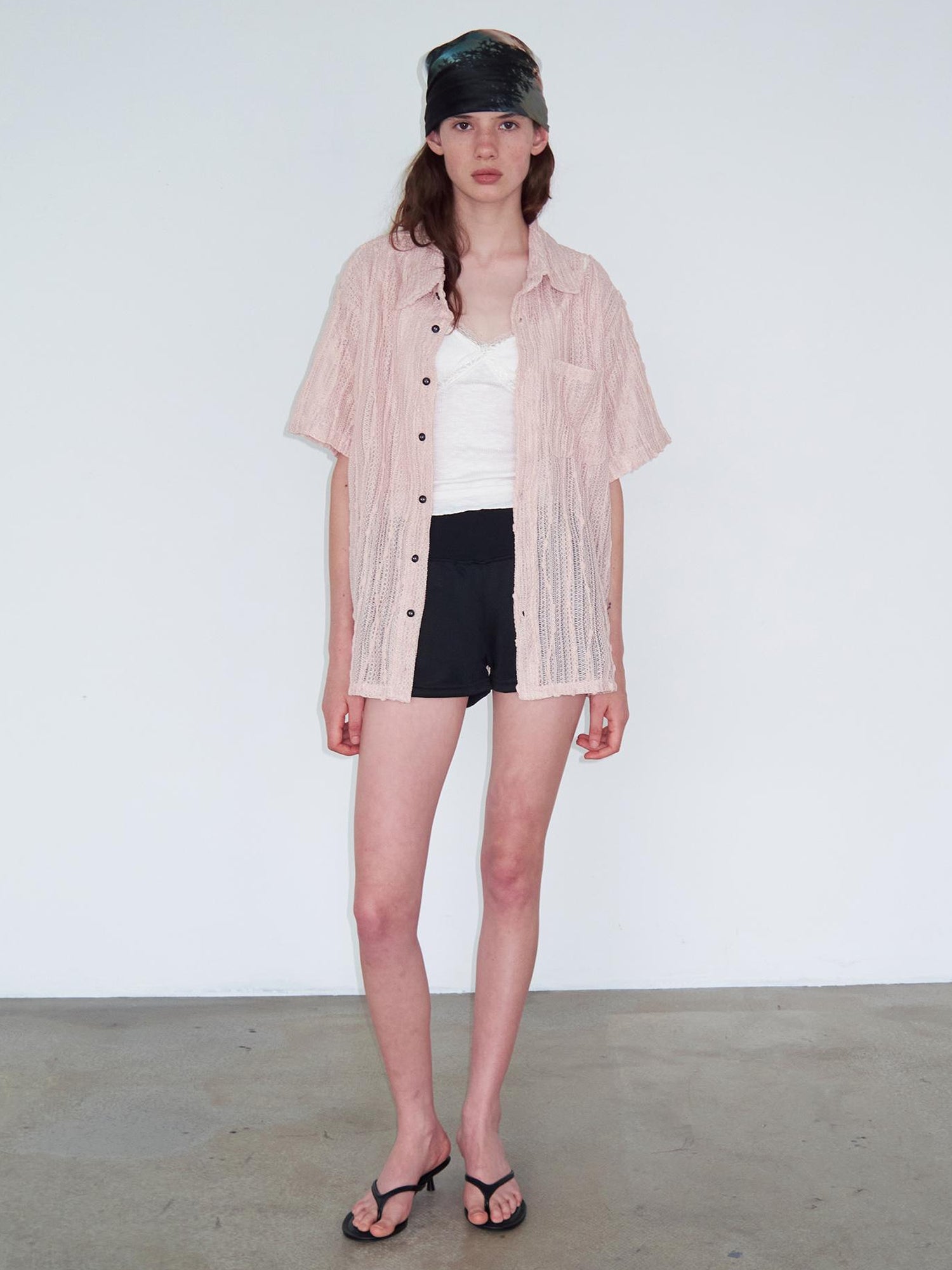 Delivery V-neck T-shirt Long Sleeve