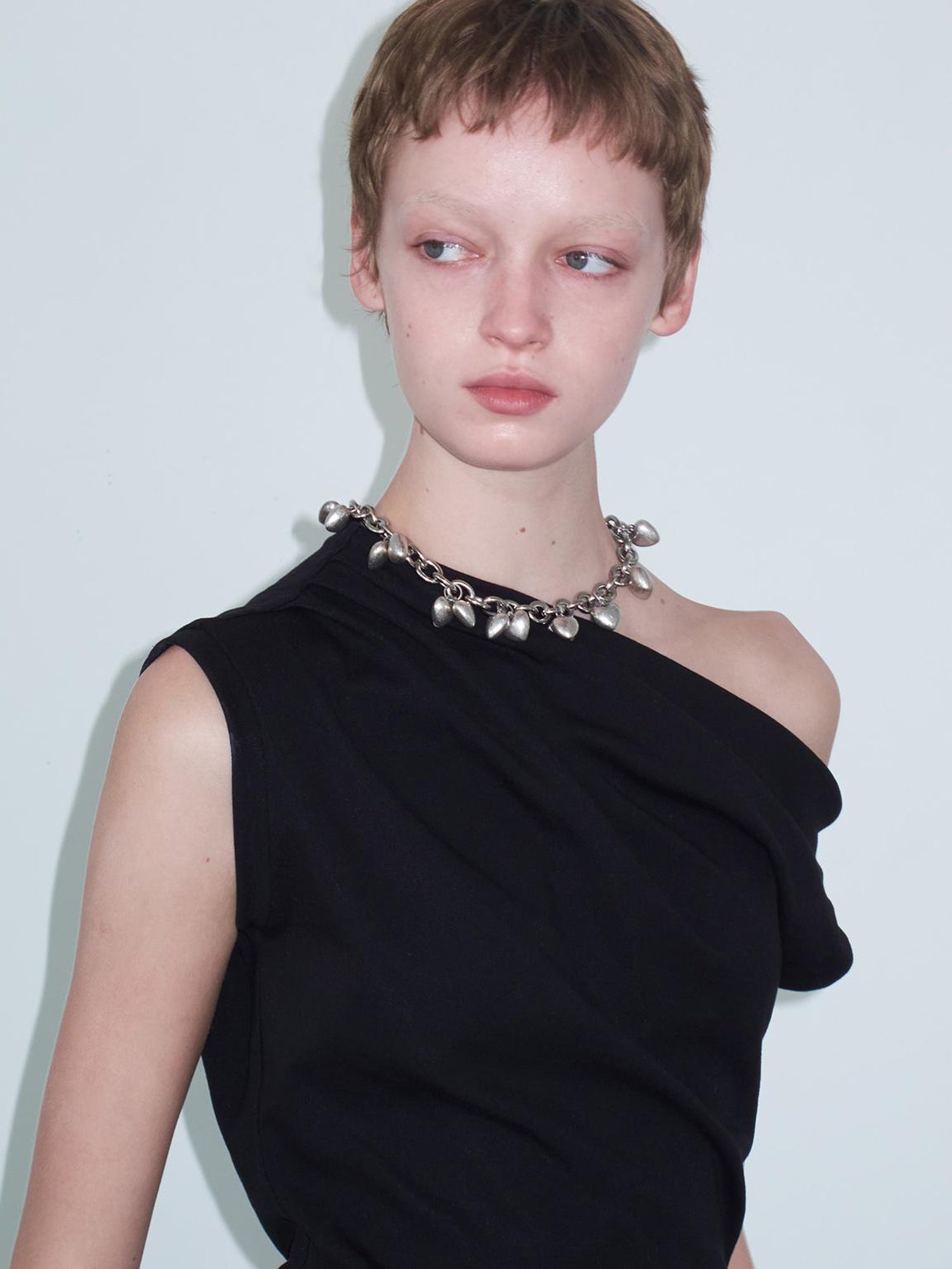 Delivery Vintage Metal Heart Pendant Chain Necklace Waist Chain