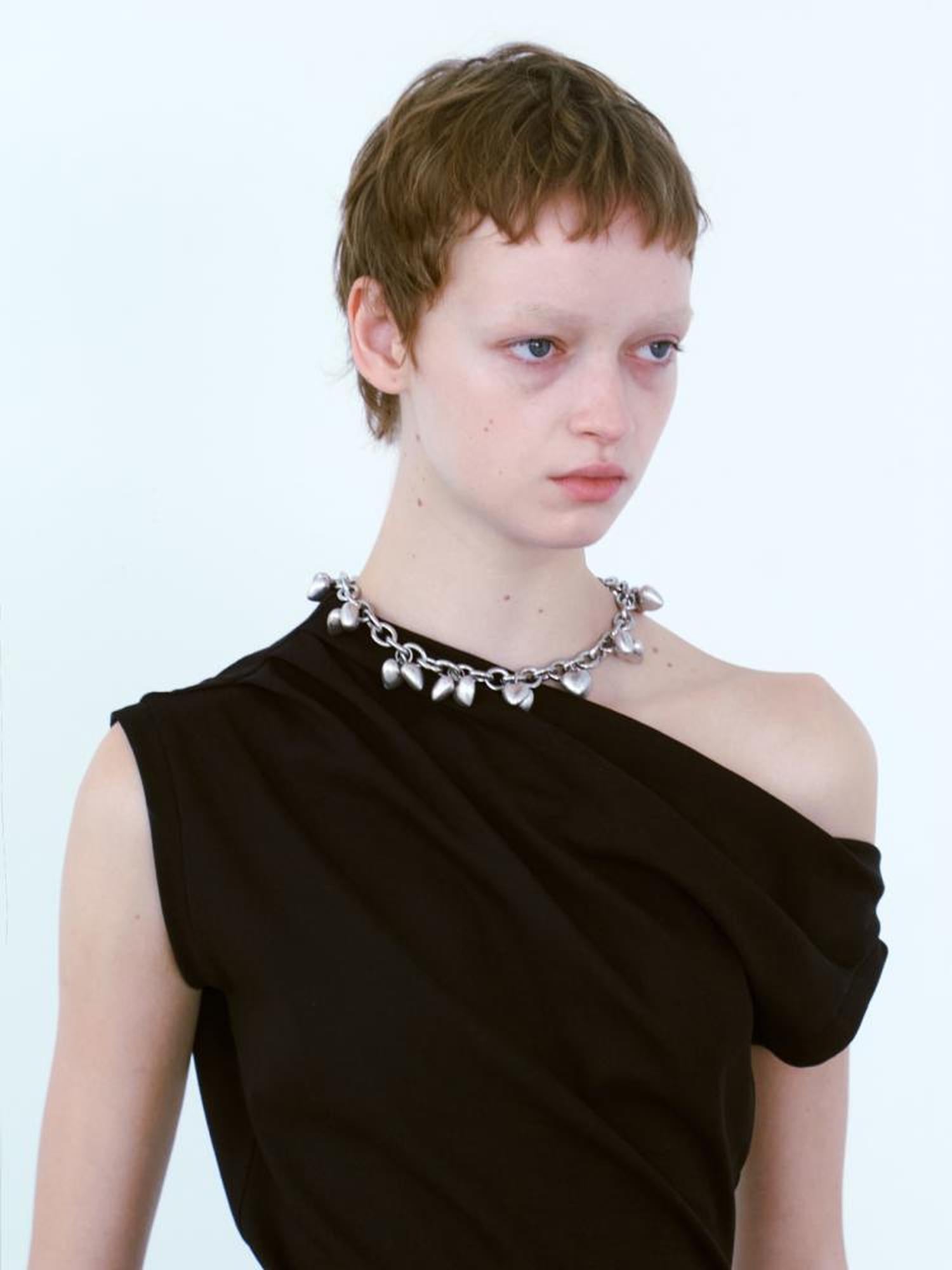 Delivery Vintage Metal Heart Pendant Chain Necklace Waist Chain