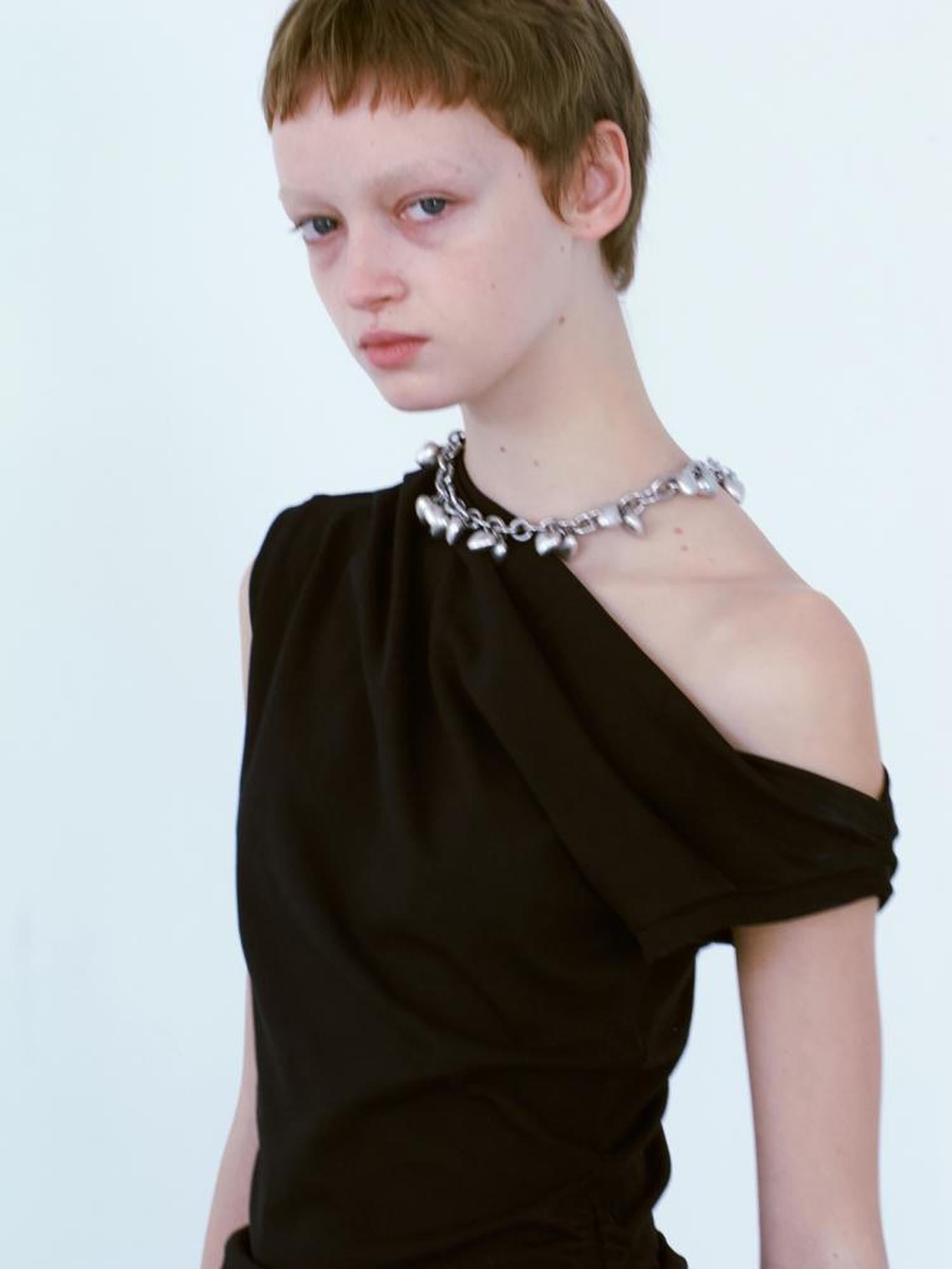 Delivery Vintage Metal Heart Pendant Chain Necklace Waist Chain