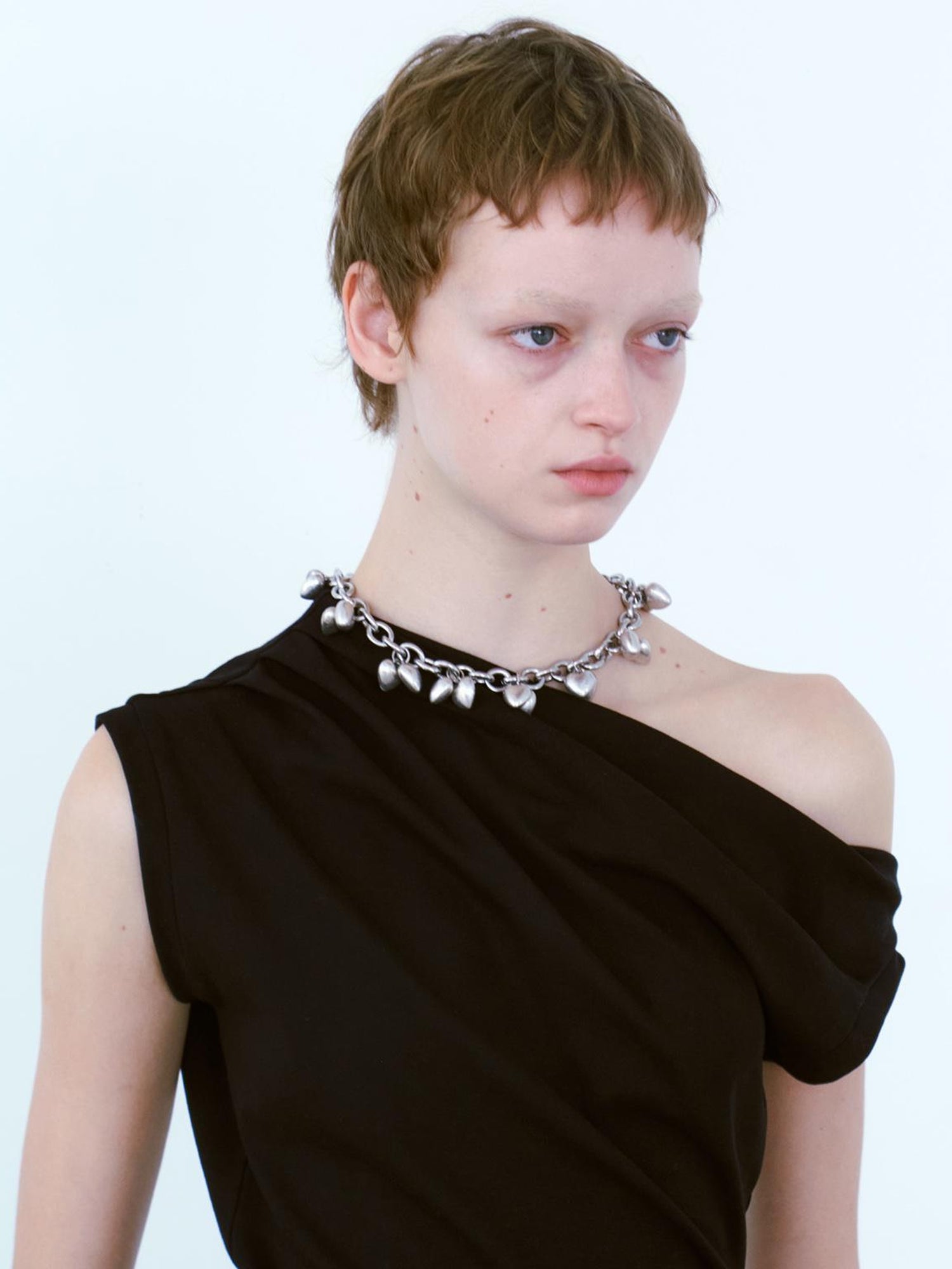 Delivery Vintage Metal Heart Pendant Chain Necklace Waist Chain