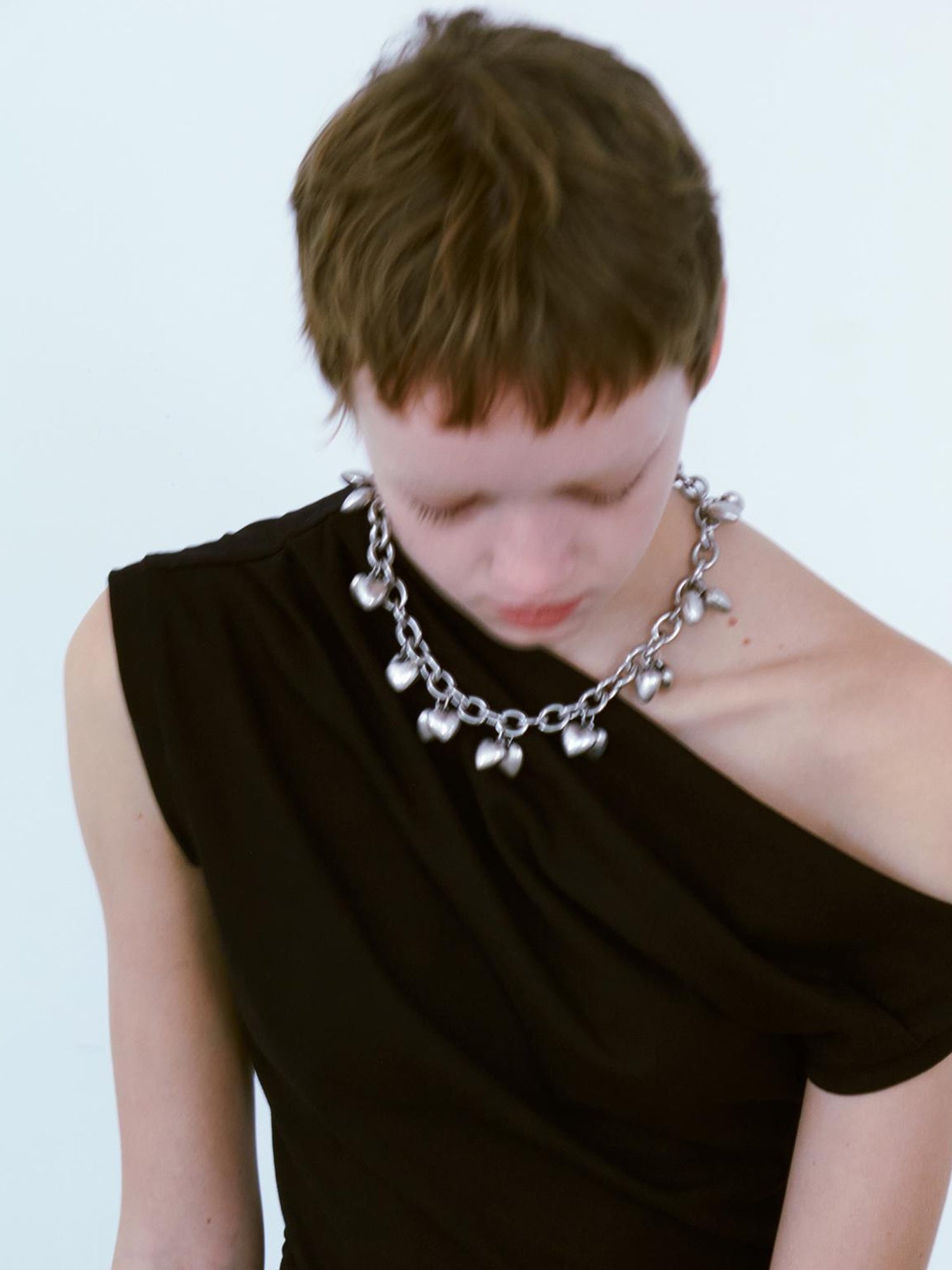 Delivery Vintage Metal Heart Pendant Chain Necklace Waist Chain