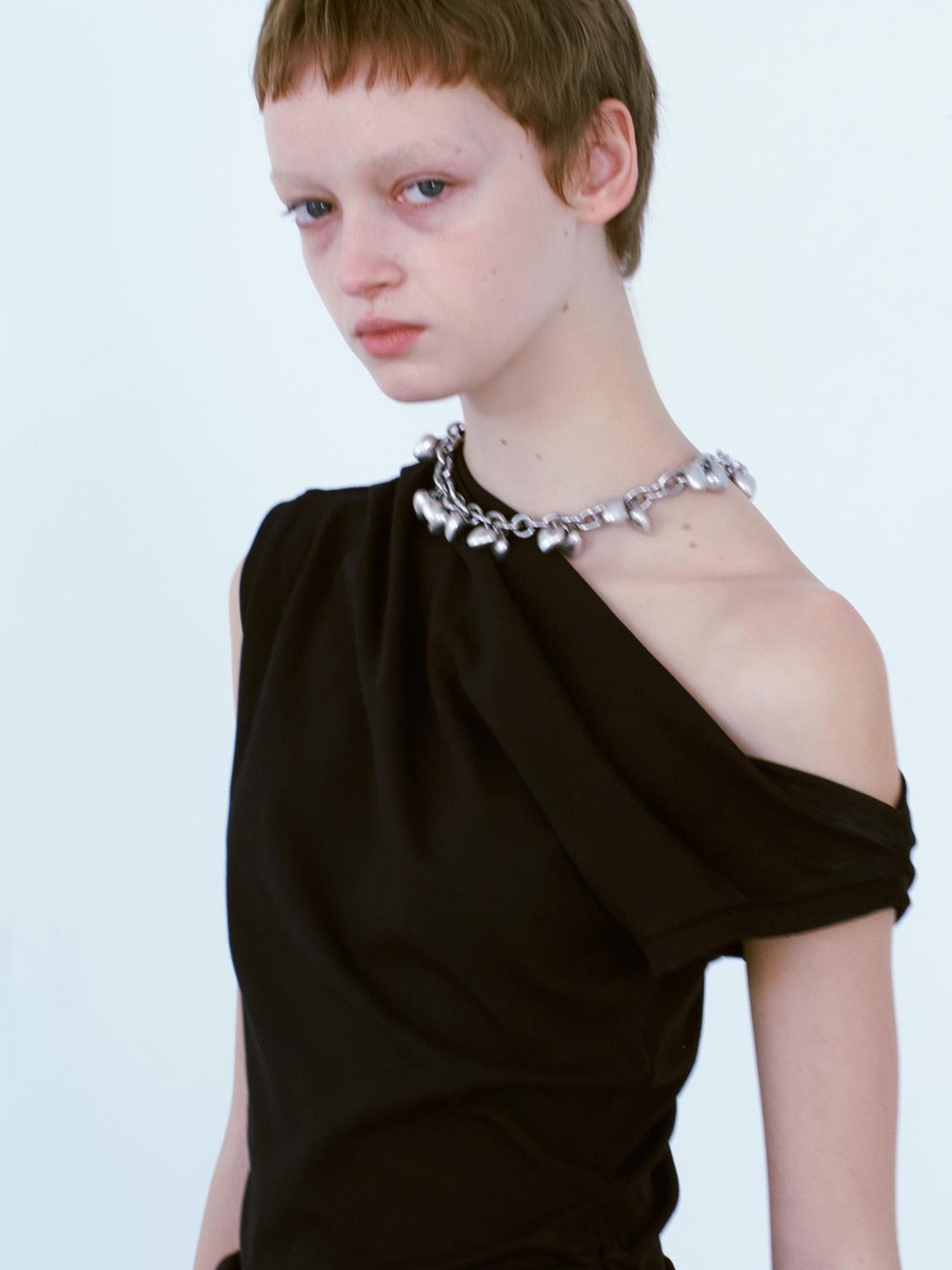 Delivery Vintage Metal Heart Pendant Chain Necklace Waist Chain