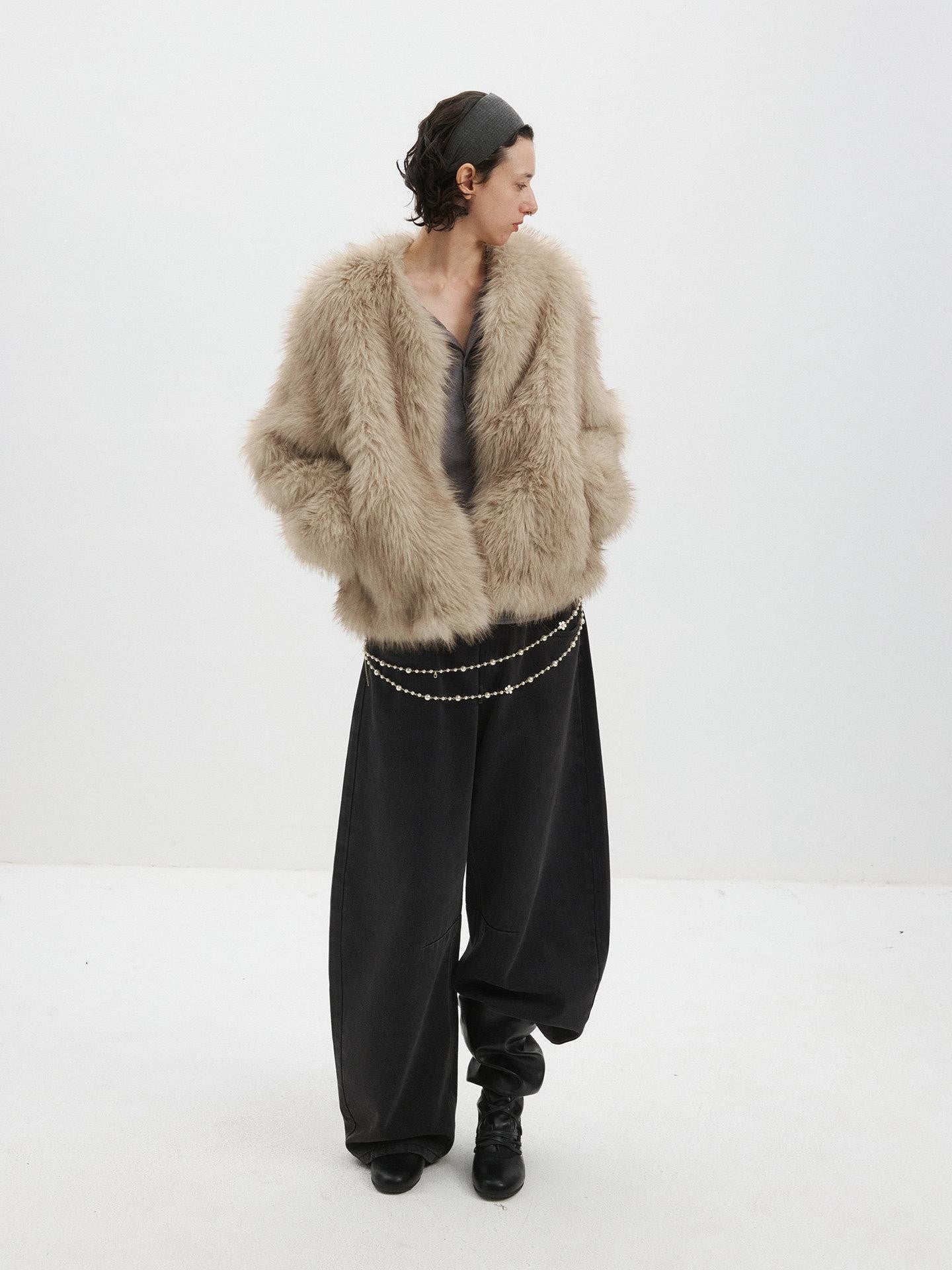 Delivery Washed Distressed Curved Cut Oversized Women&