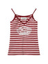 Breton Dixie Striped Rope Embroidered Bralette