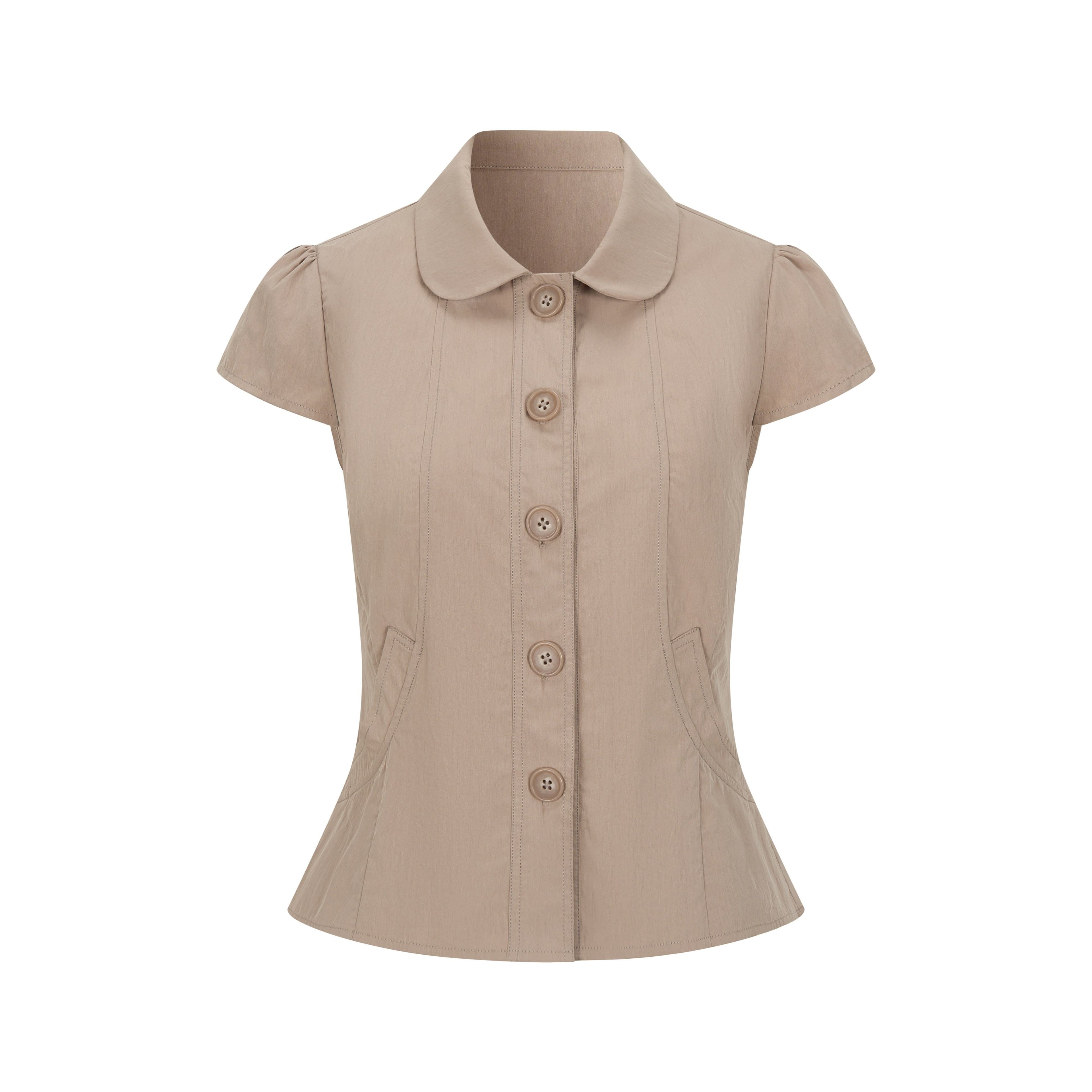 Dorydory_Doll_Collar_Button_Front_Slim_Fit_Women&