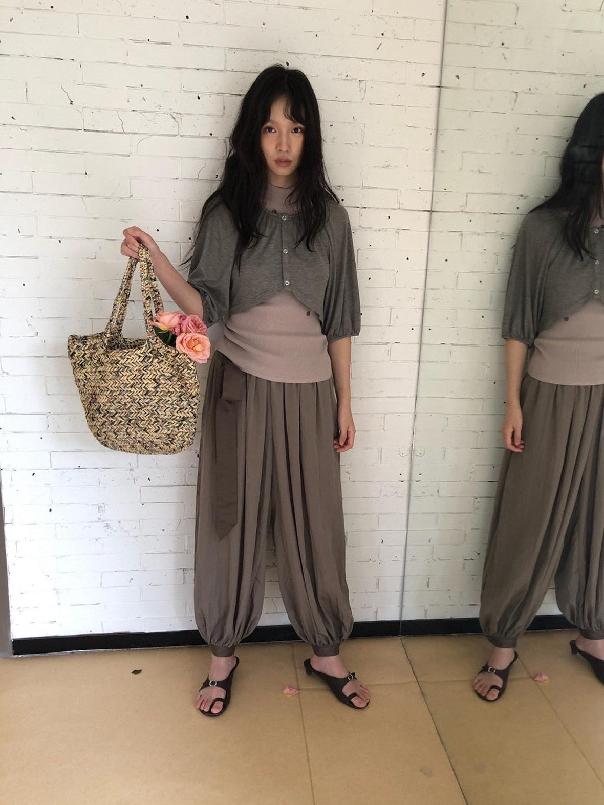 Dorydory Drapey Loose Drawstring Lantern Women&