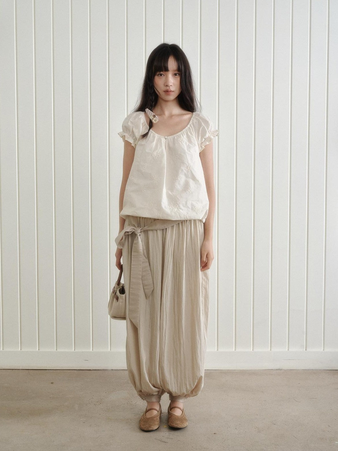 Dorydory Drapey Loose Drawstring Lantern Women&