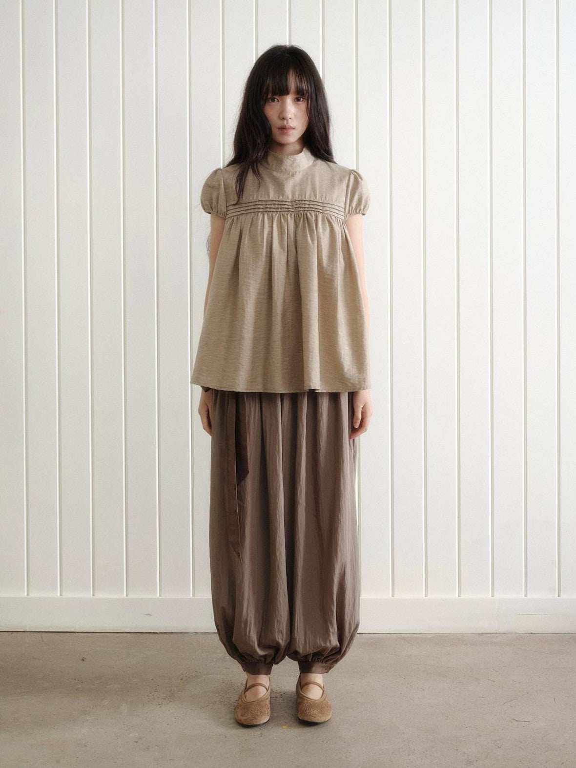 Dorydory Drapey Loose Drawstring Lantern Women&