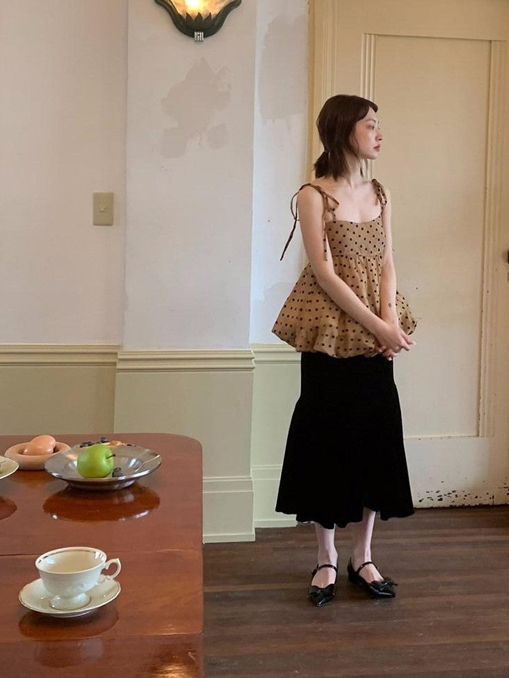 Dorydory French Vintage New Chinese Original Design Midi Women&